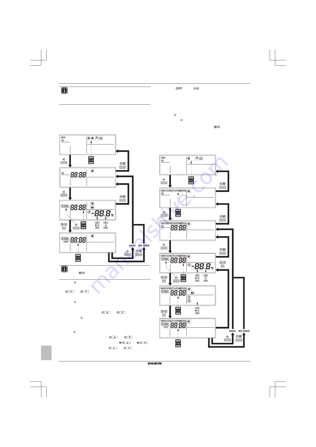 Daikin SEHVX20BAW Installation And Operation Manual Download Page 44