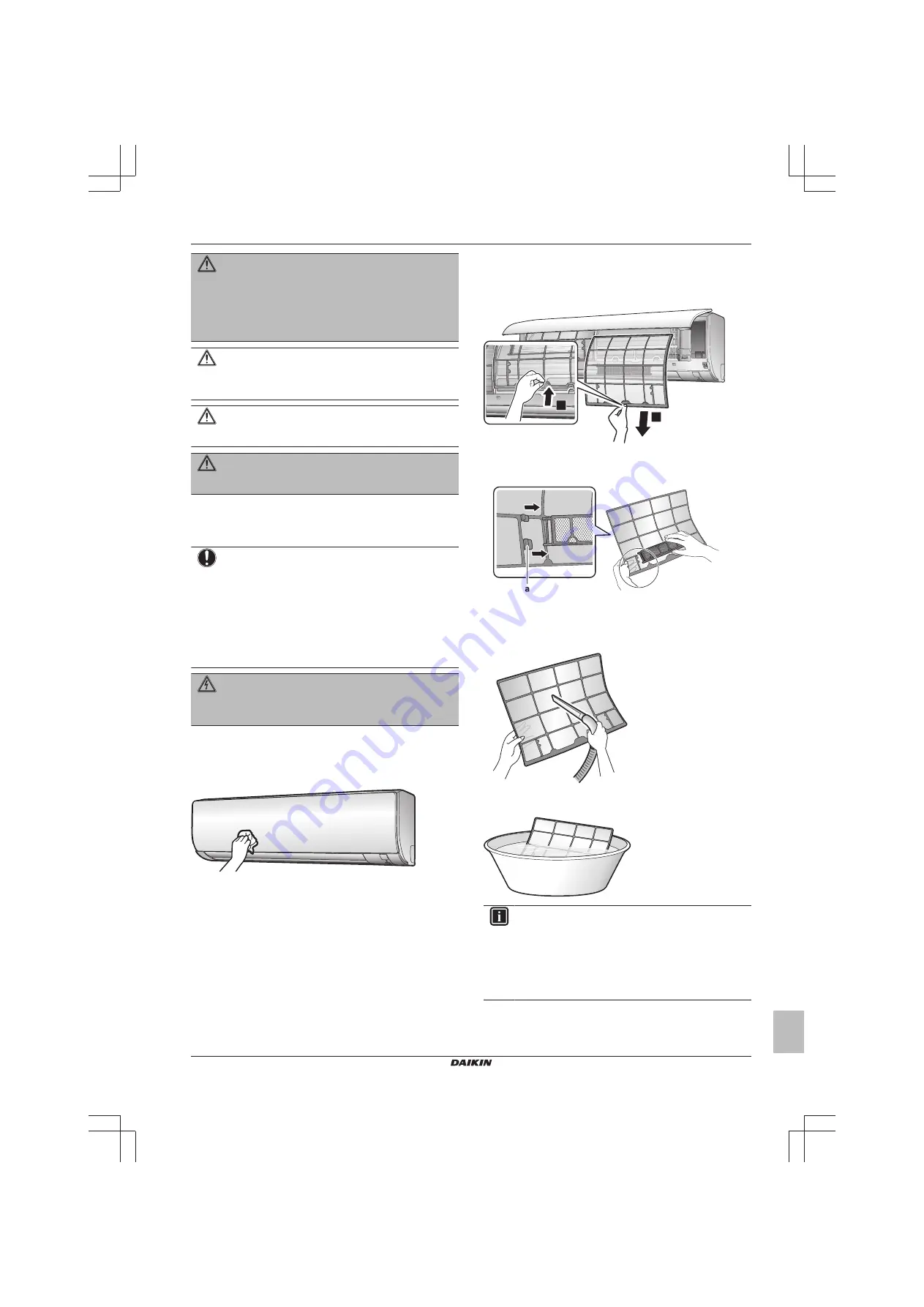 Daikin Siesta R32 split Series Operation Manual Download Page 111