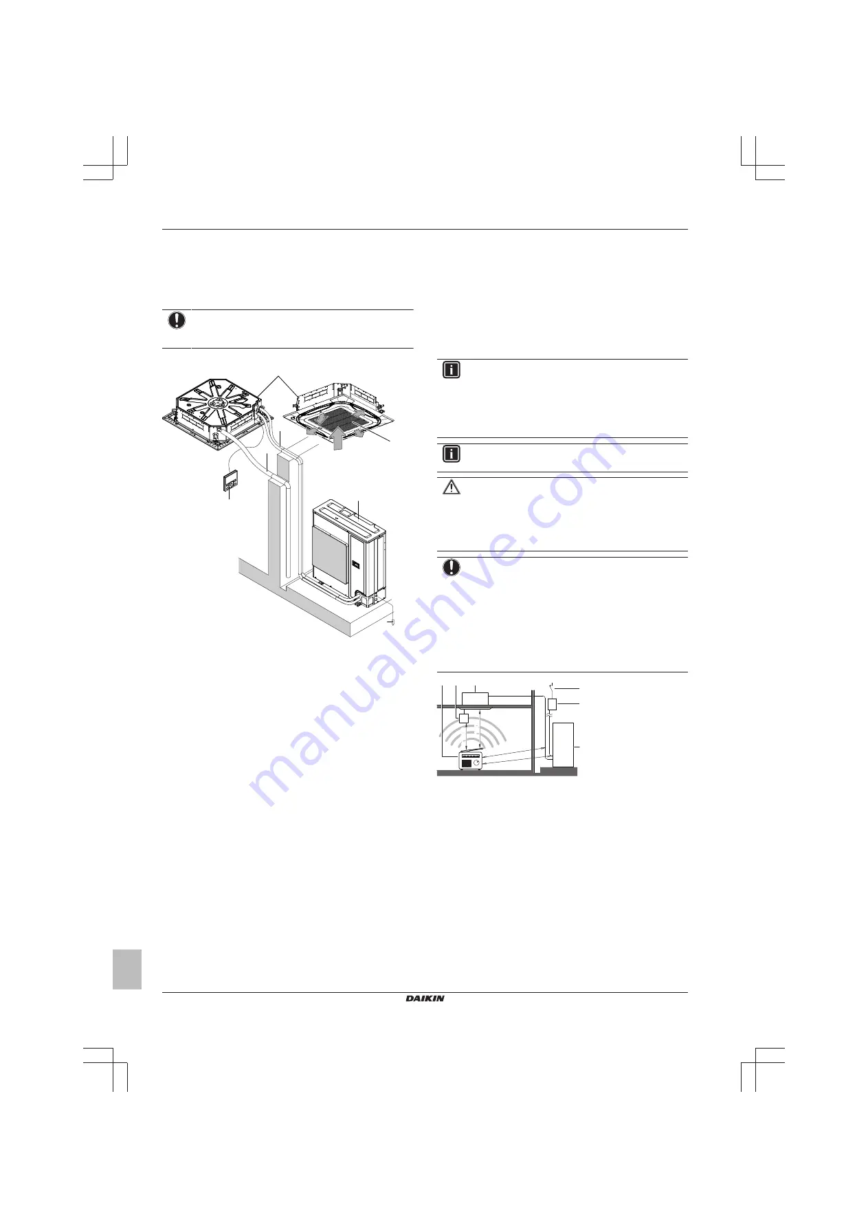 Daikin SkyAir FCAHG100GVEB Installer And User Manual Download Page 10