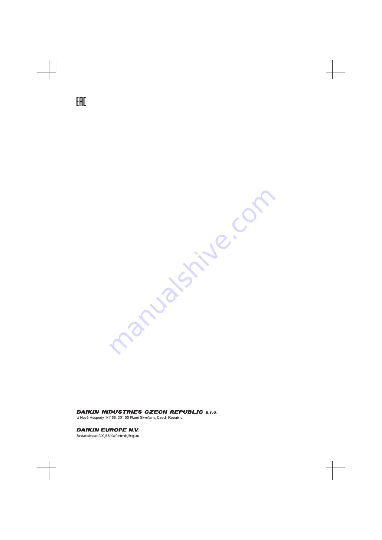 Daikin SkyAir FCAHG100GVEB Installer And User Manual Download Page 32