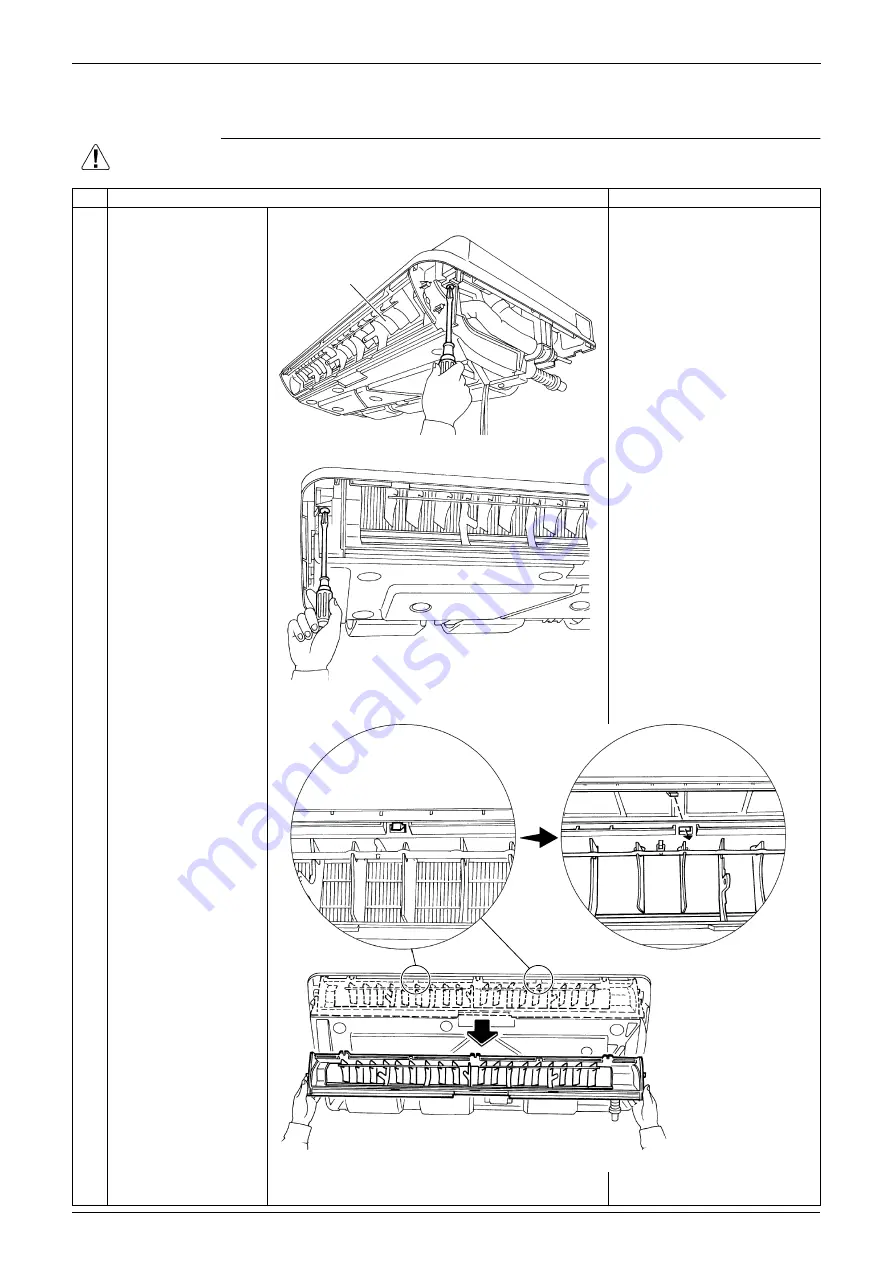 Daikin Super Multi NX FLXS25BAVMB Service Manual Removal Procedure Download Page 10