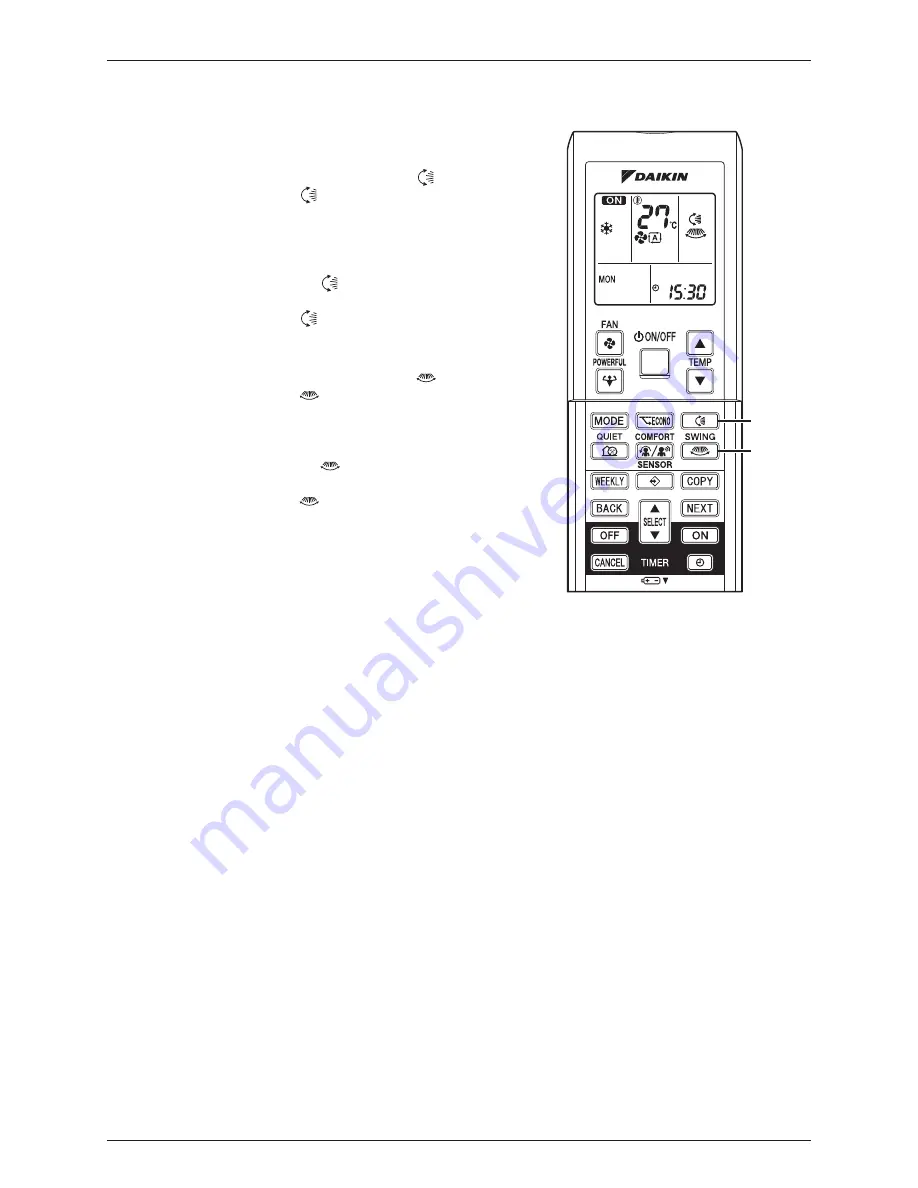 Daikin Super Multi NX FTXS20G2V1B Service Manual Download Page 78