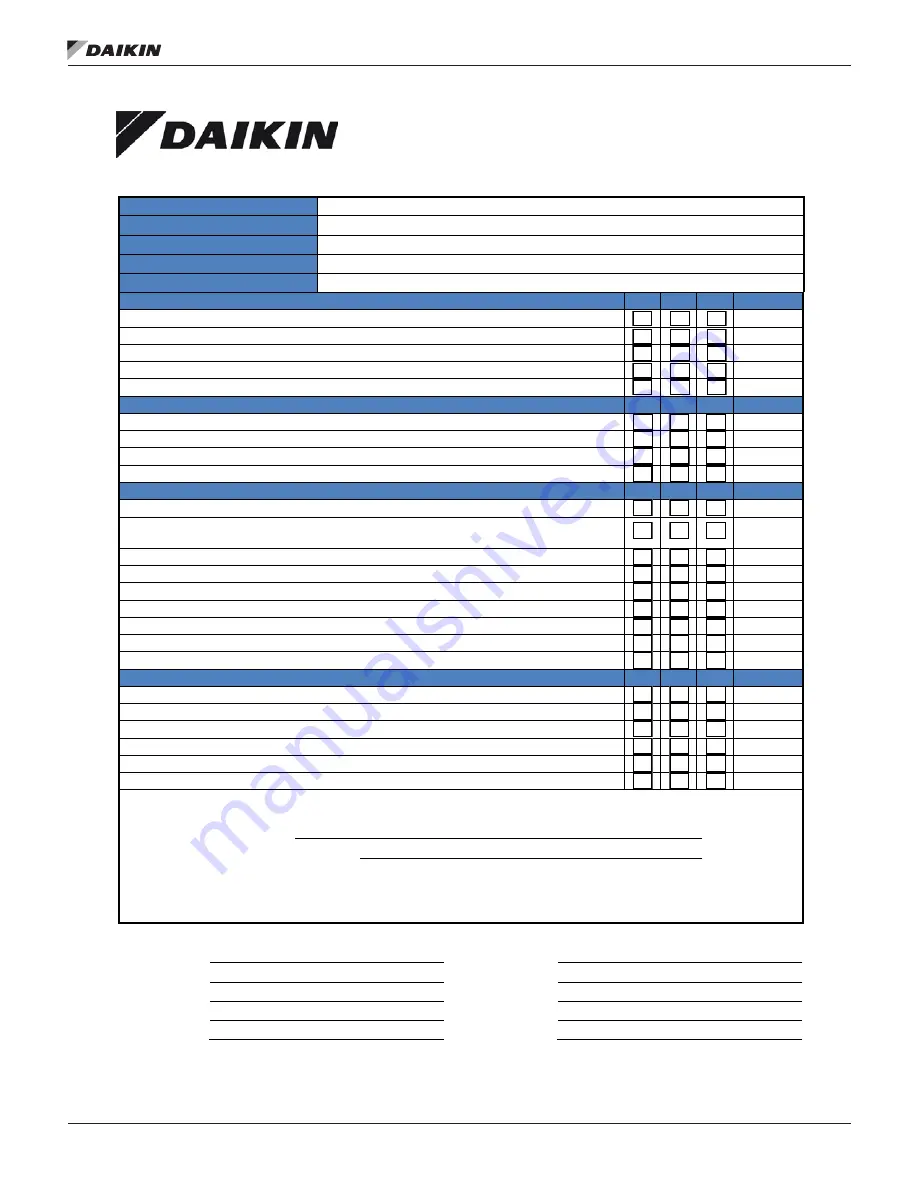 Daikin WMC Installation, Operation And Maintenance Manual Download Page 21