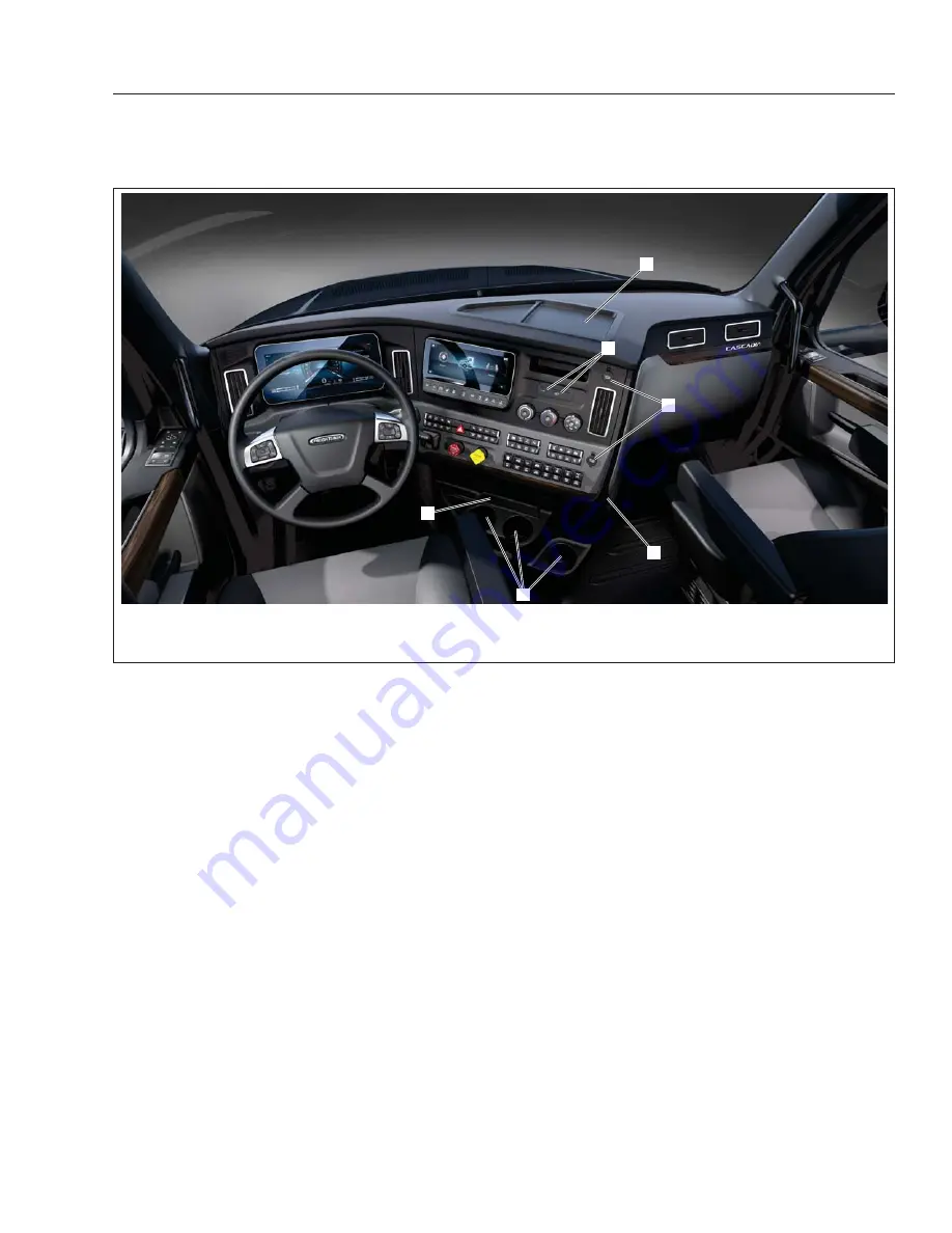 Daimler Freightliner Cascadia 2021 Driver Manual Download Page 191