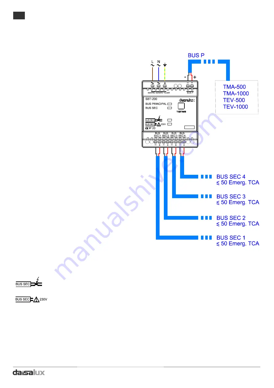 daisalux SBT-200 Скачать руководство пользователя страница 8