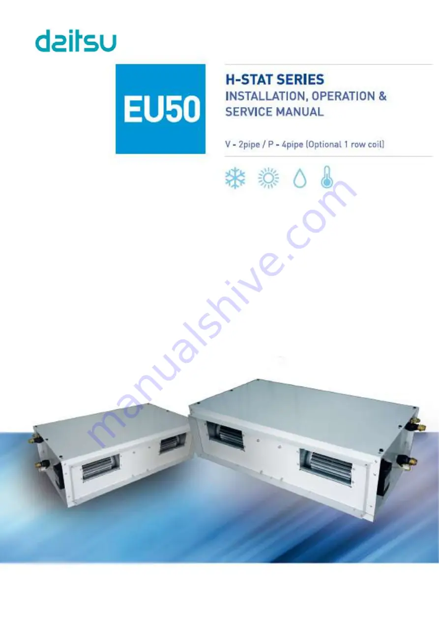 Daitsu L/M-STAT AMV Series Installation, Operation & Service Manual Download Page 53