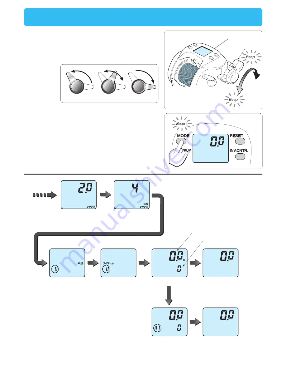 Daiwa Seaborg 500Fe Operating Manual Download Page 18