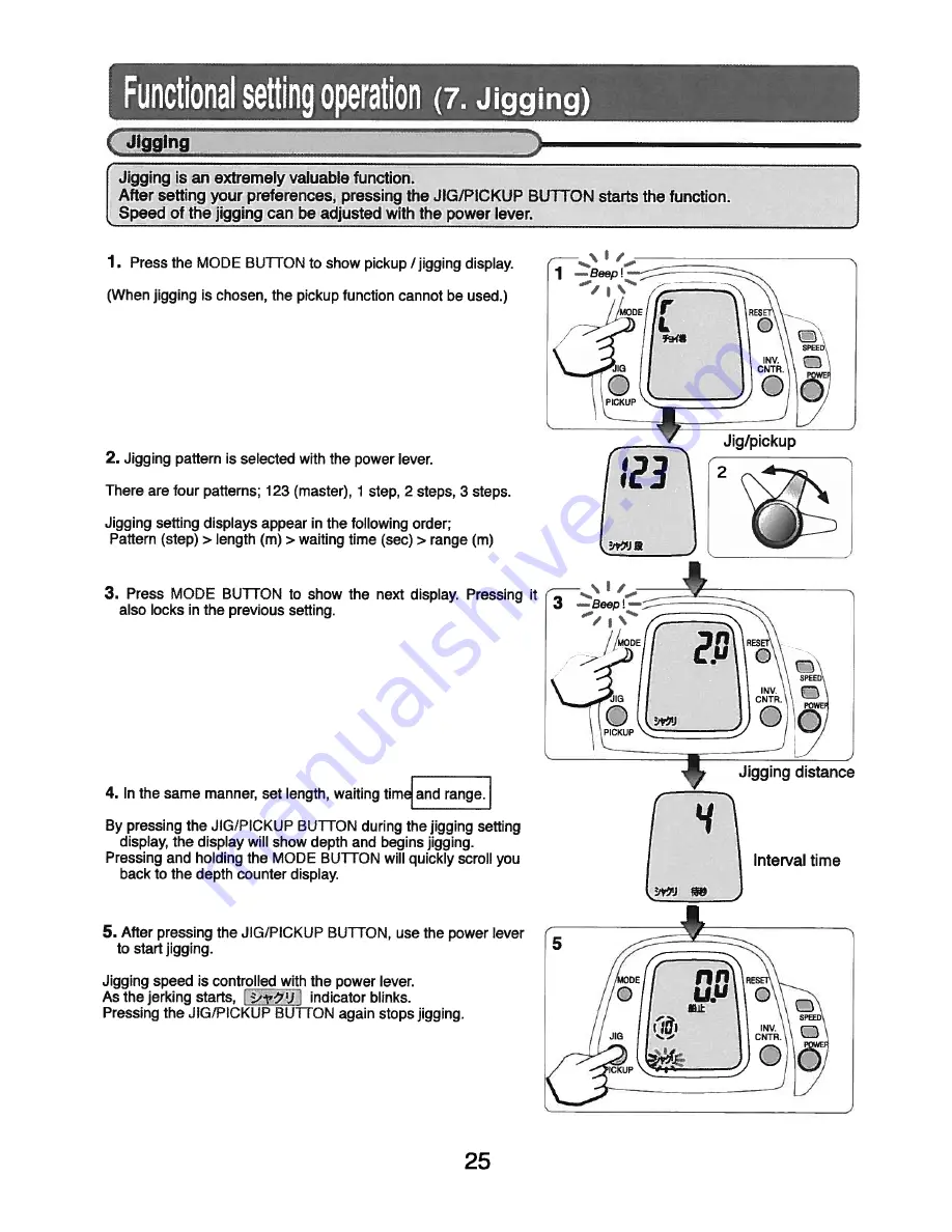 Daiwa seaborg 750 mt Operating Manual Download Page 28