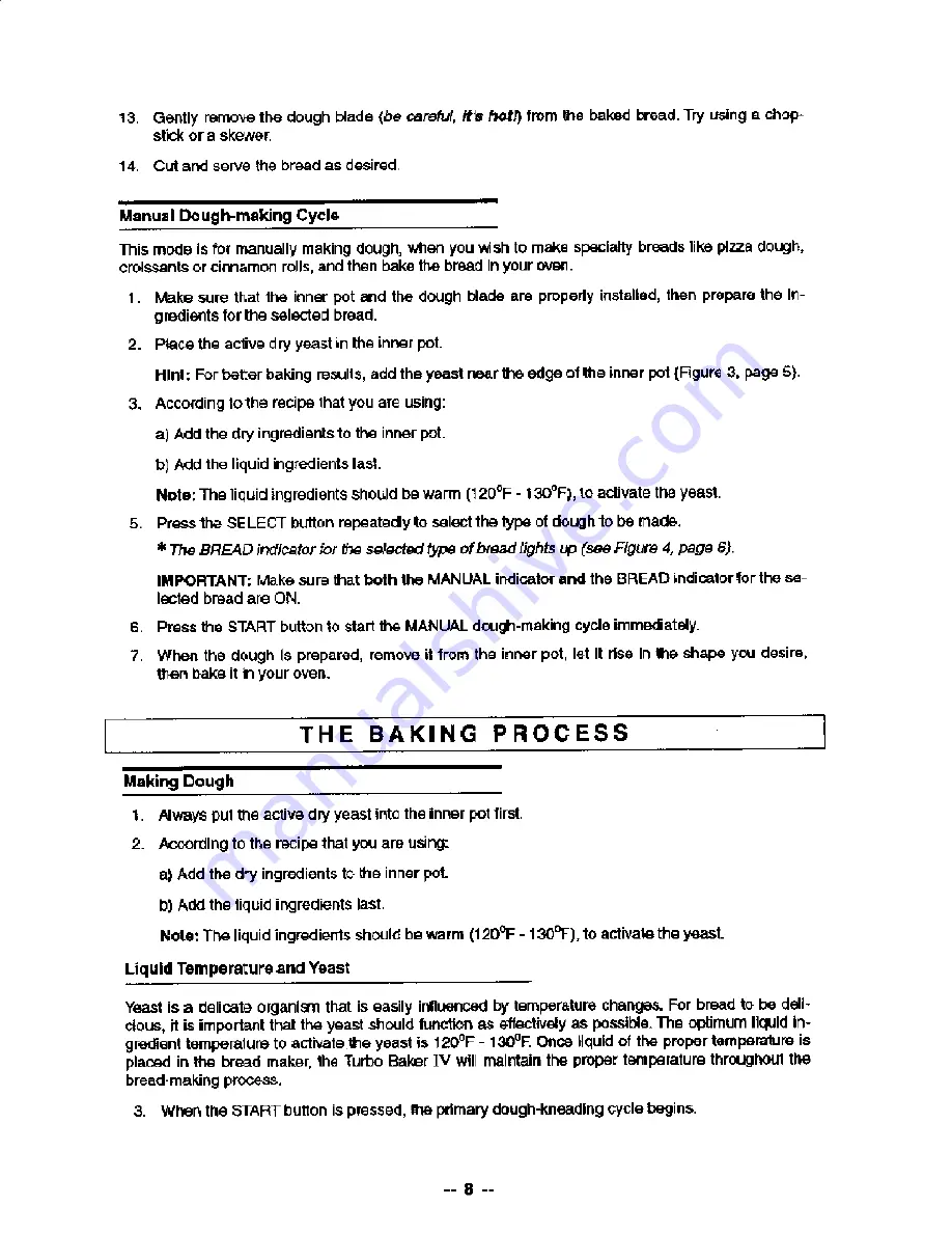 DAK FAB-2000 IV Owner'S Manual Download Page 13