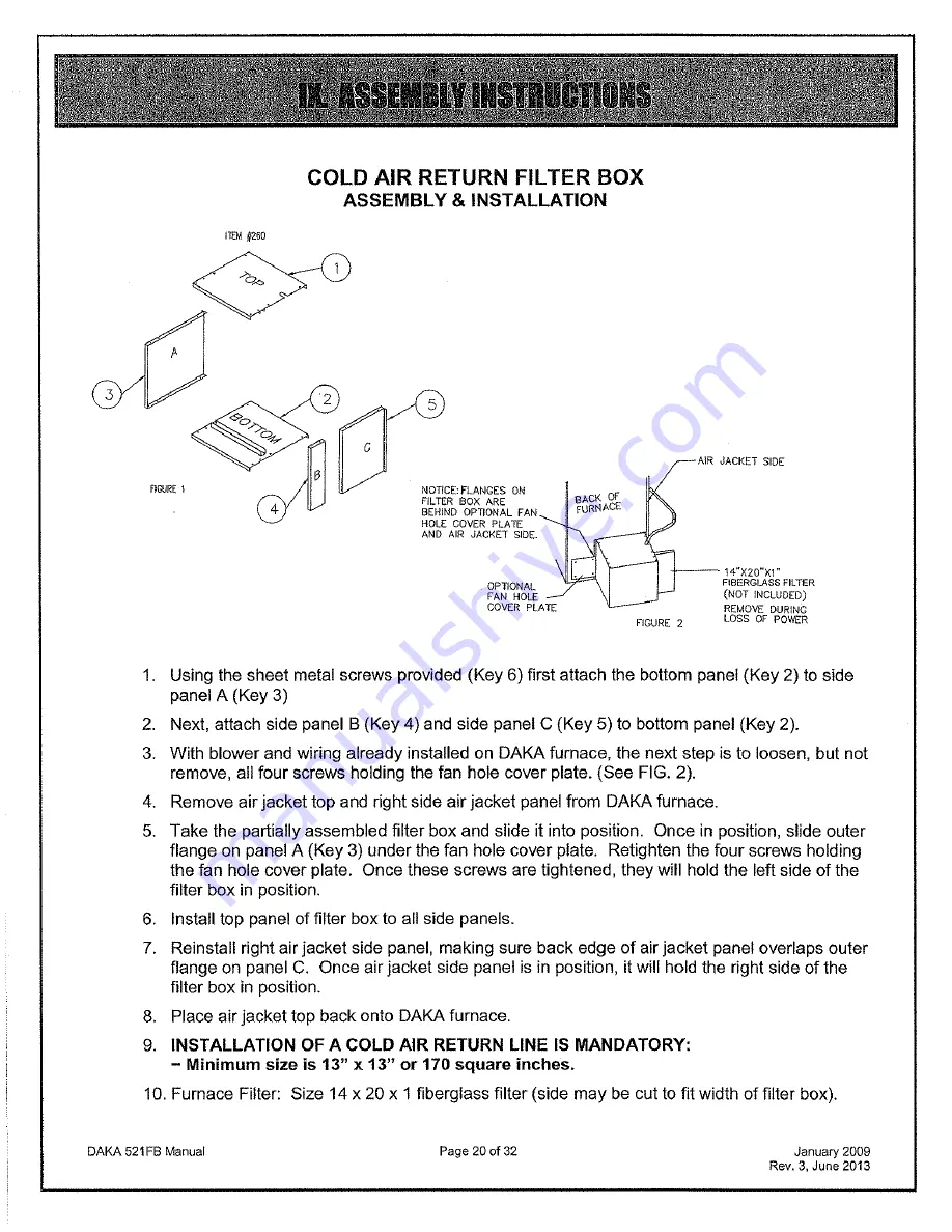 DAKA 521FB Manual Download Page 20