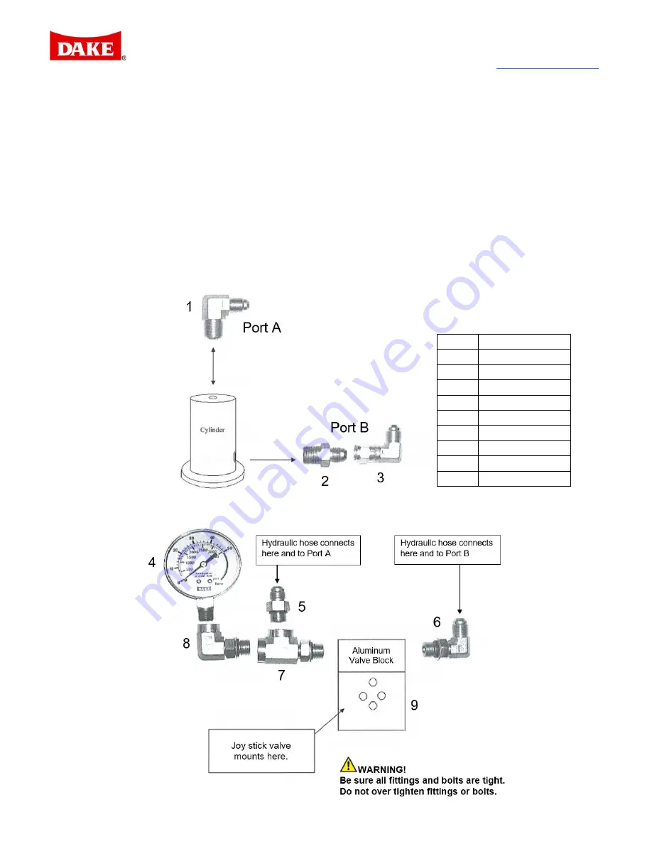 Dake Force 50DA Instructional Manual Download Page 12