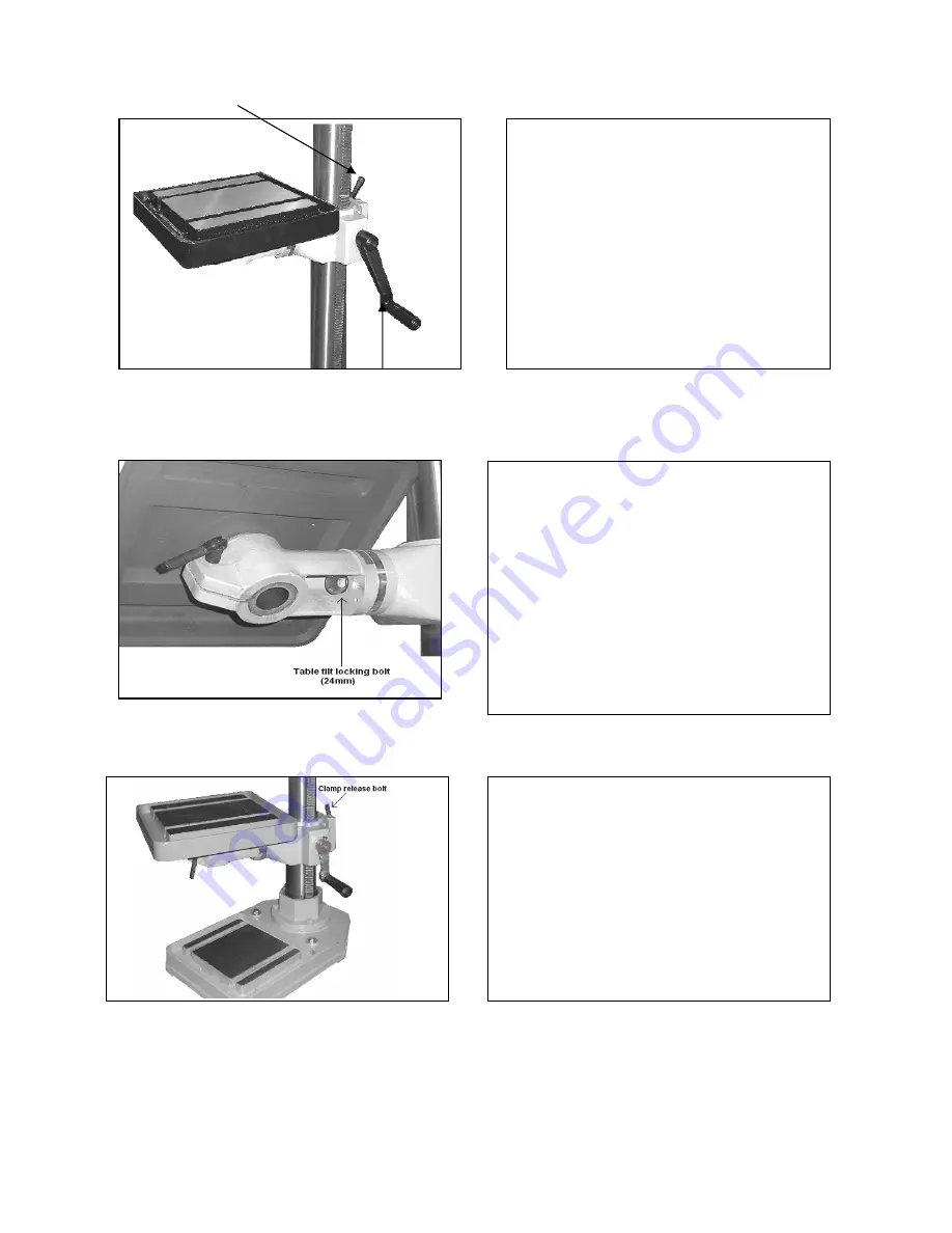 Dake SB-250V Owner'S Manual Download Page 11