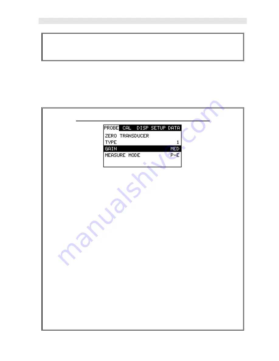 DAKOTA ULTRASONICS PR-8V Operation Manual Download Page 57