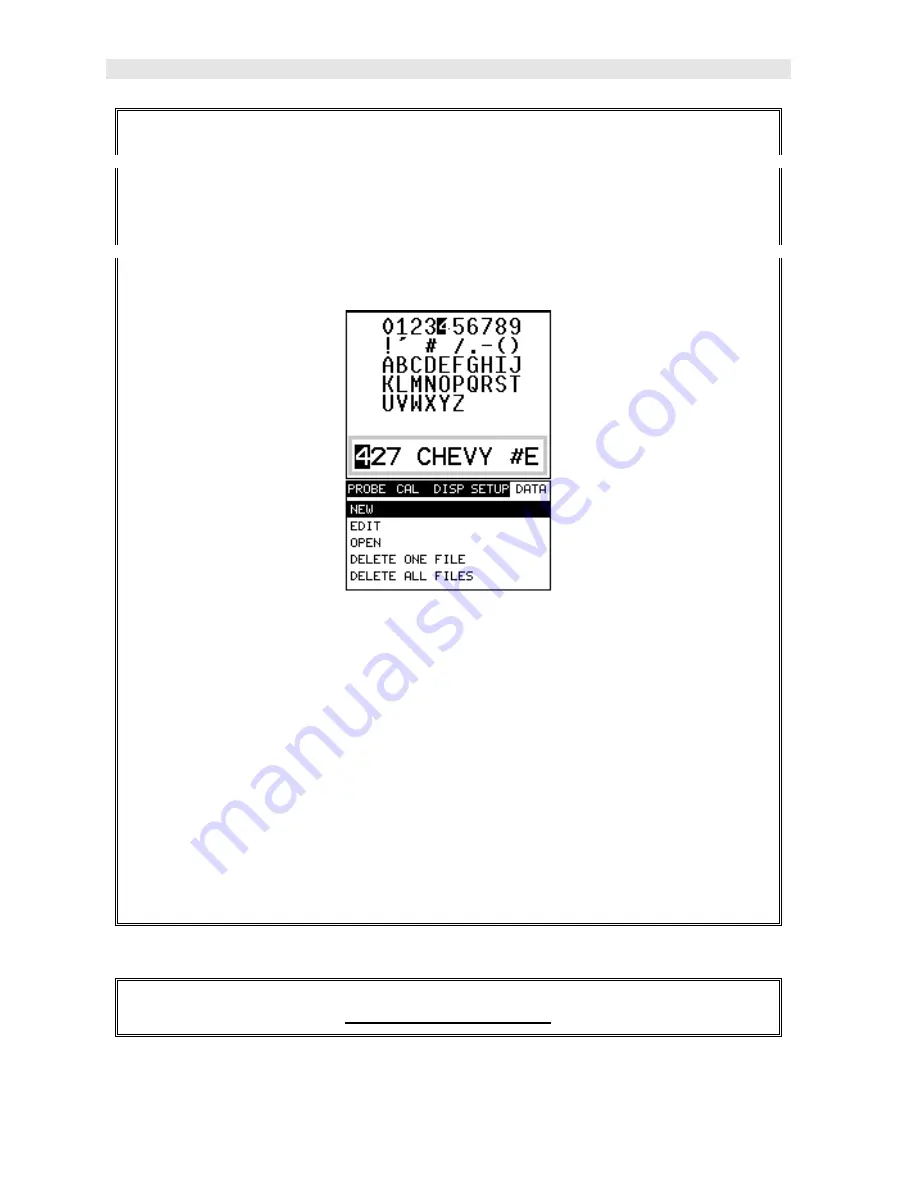 DAKOTA ULTRASONICS PR-8V Operation Manual Download Page 66