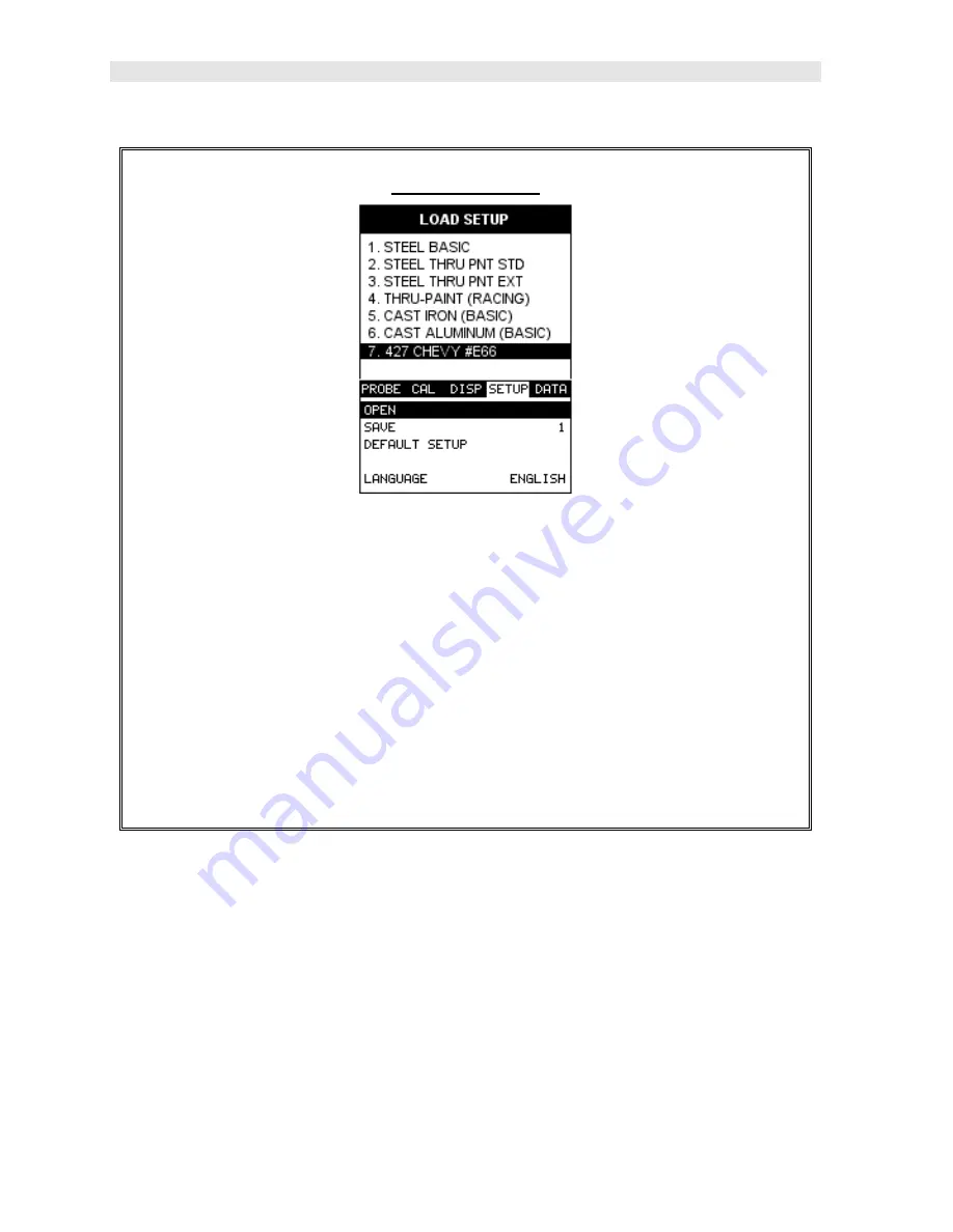 DAKOTA ULTRASONICS PR-8V Operation Manual Download Page 84