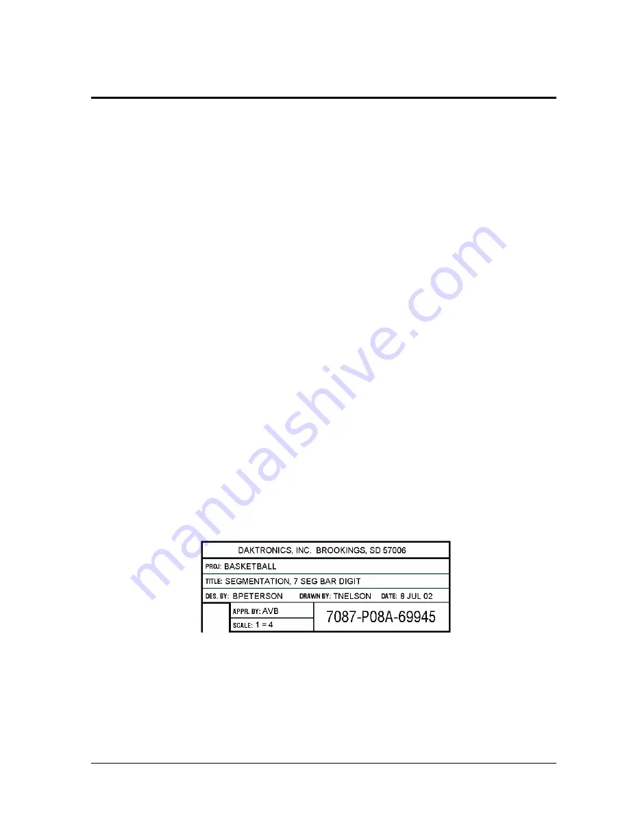 Daktronics All Sport 5000 Operation Manual Download Page 18