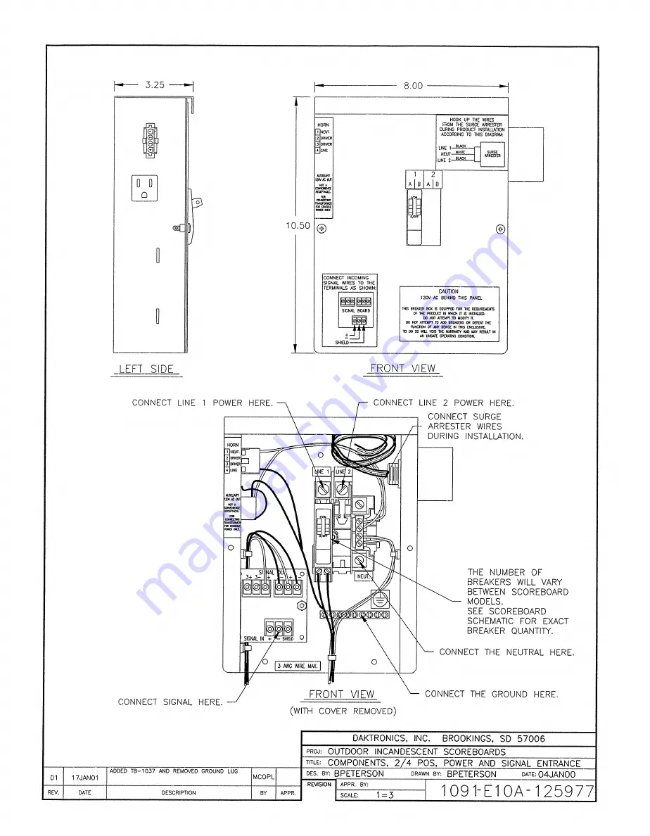 Daktronics BA-1518-11 Скачать руководство пользователя страница 88