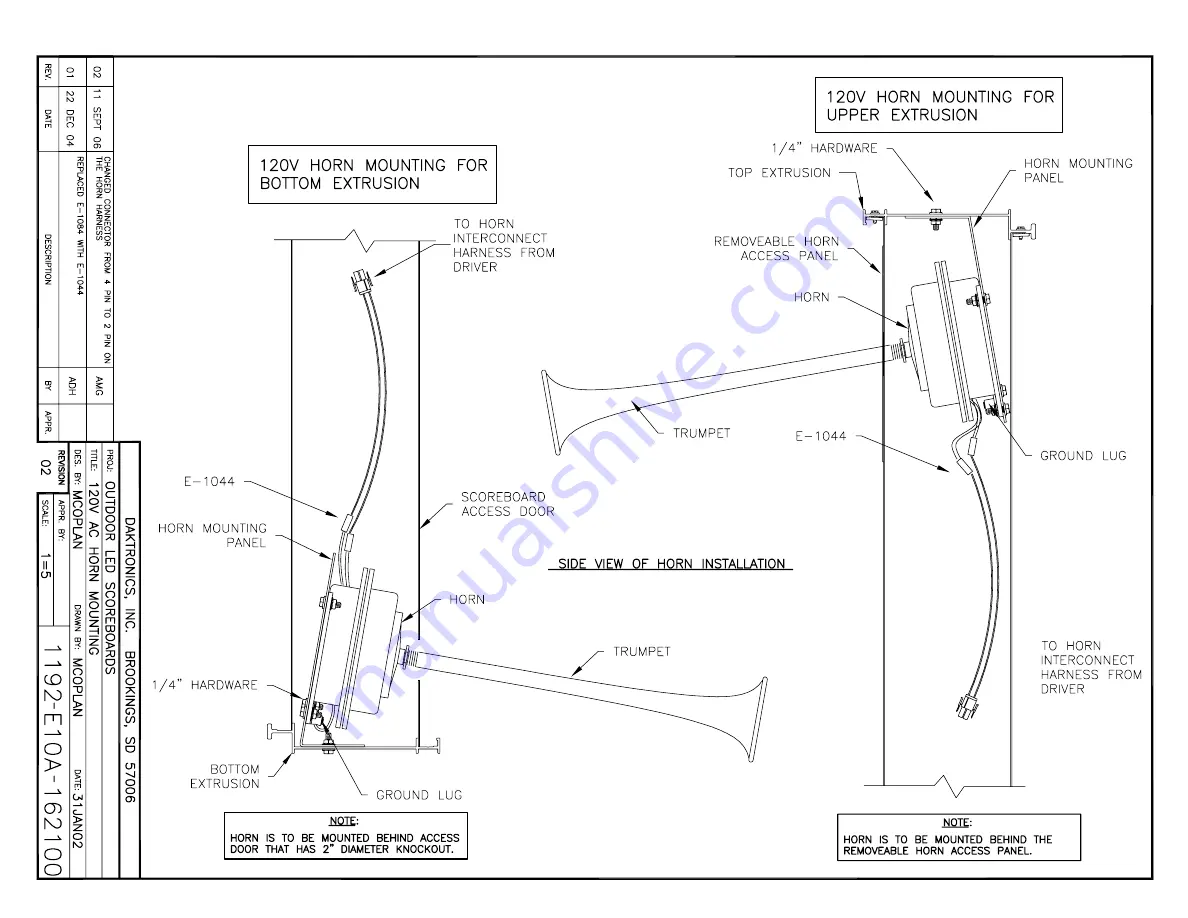 Daktronics BA-1518 Display Manual Download Page 123