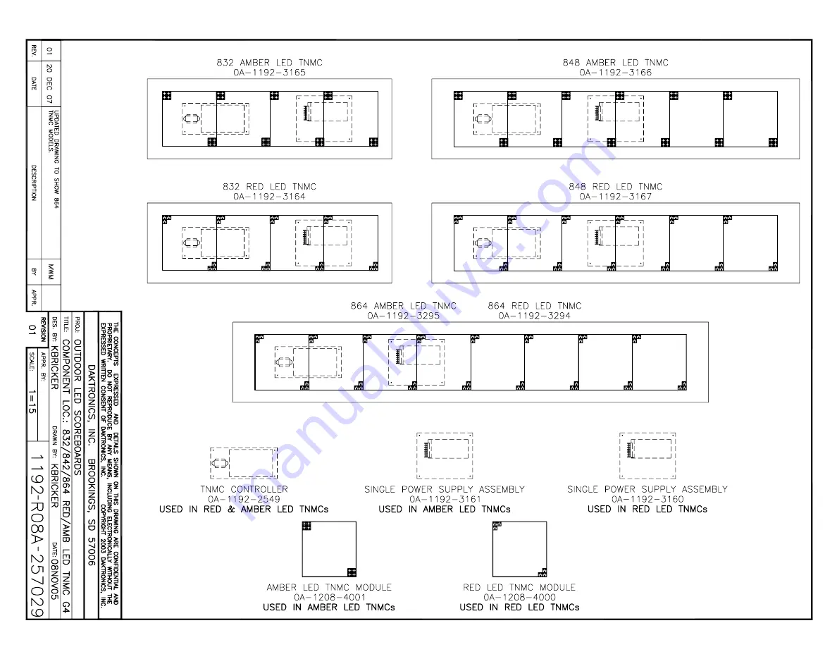 Daktronics BA-1518 Display Manual Download Page 180