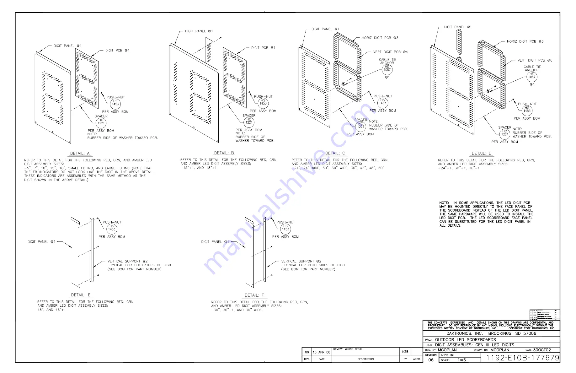 Daktronics BA-1518 Display Manual Download Page 194