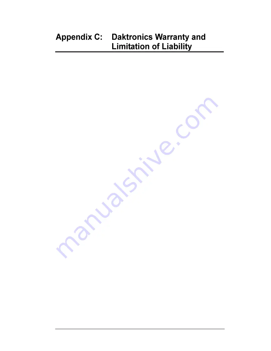 Daktronics DistaView BA-624-31 Display Manual Download Page 93