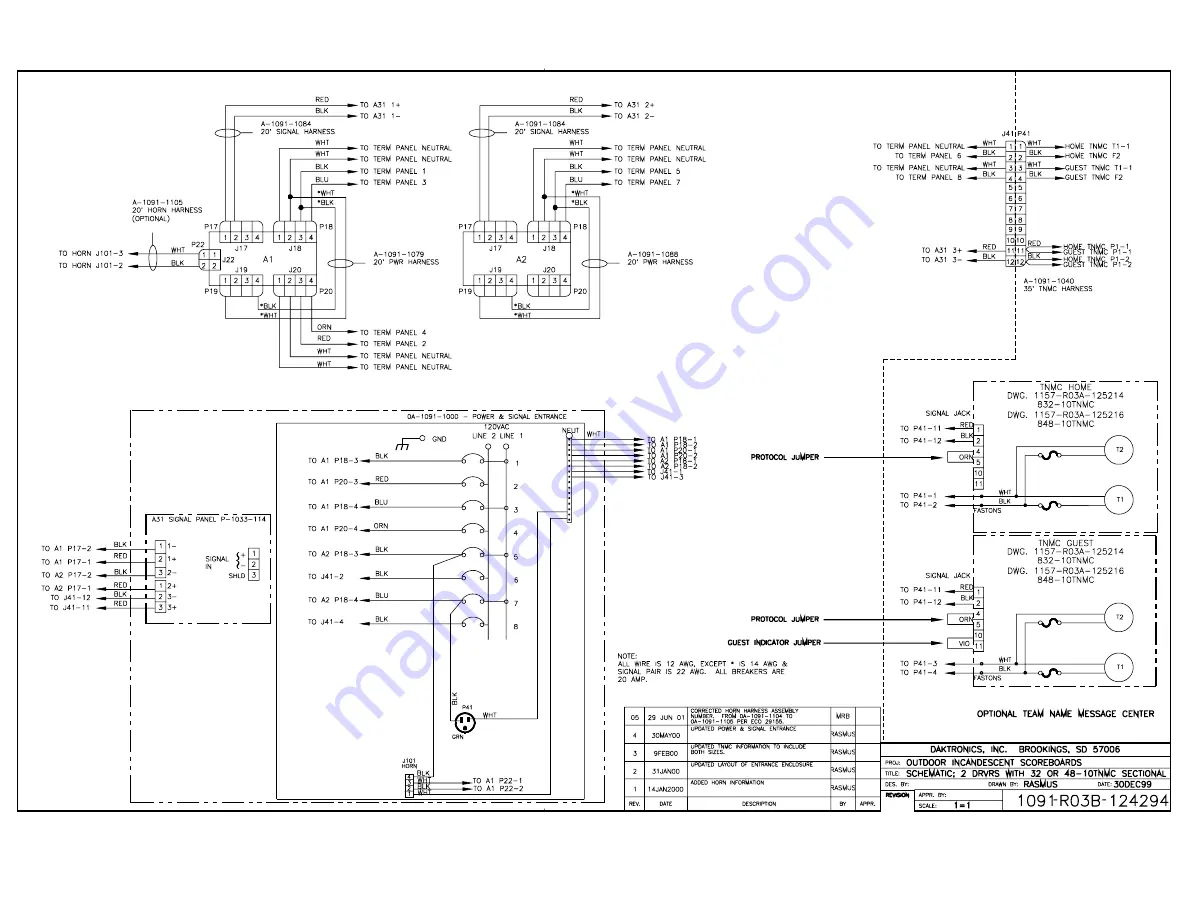 Daktronics FB-1430 Скачать руководство пользователя страница 144