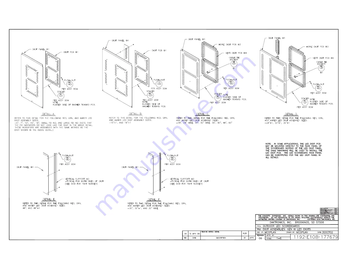 Daktronics FB-2006 Скачать руководство пользователя страница 47