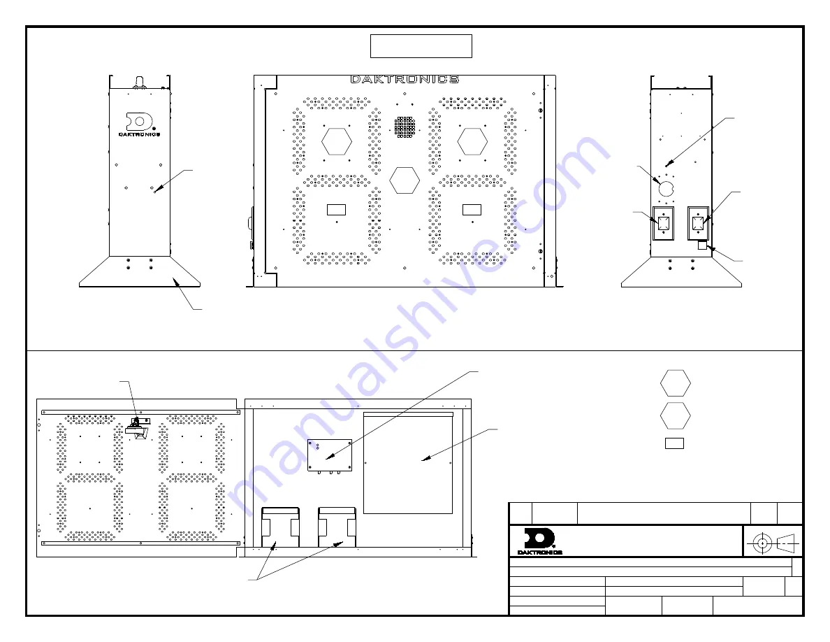 Daktronics P1753 Display Manual Download Page 36