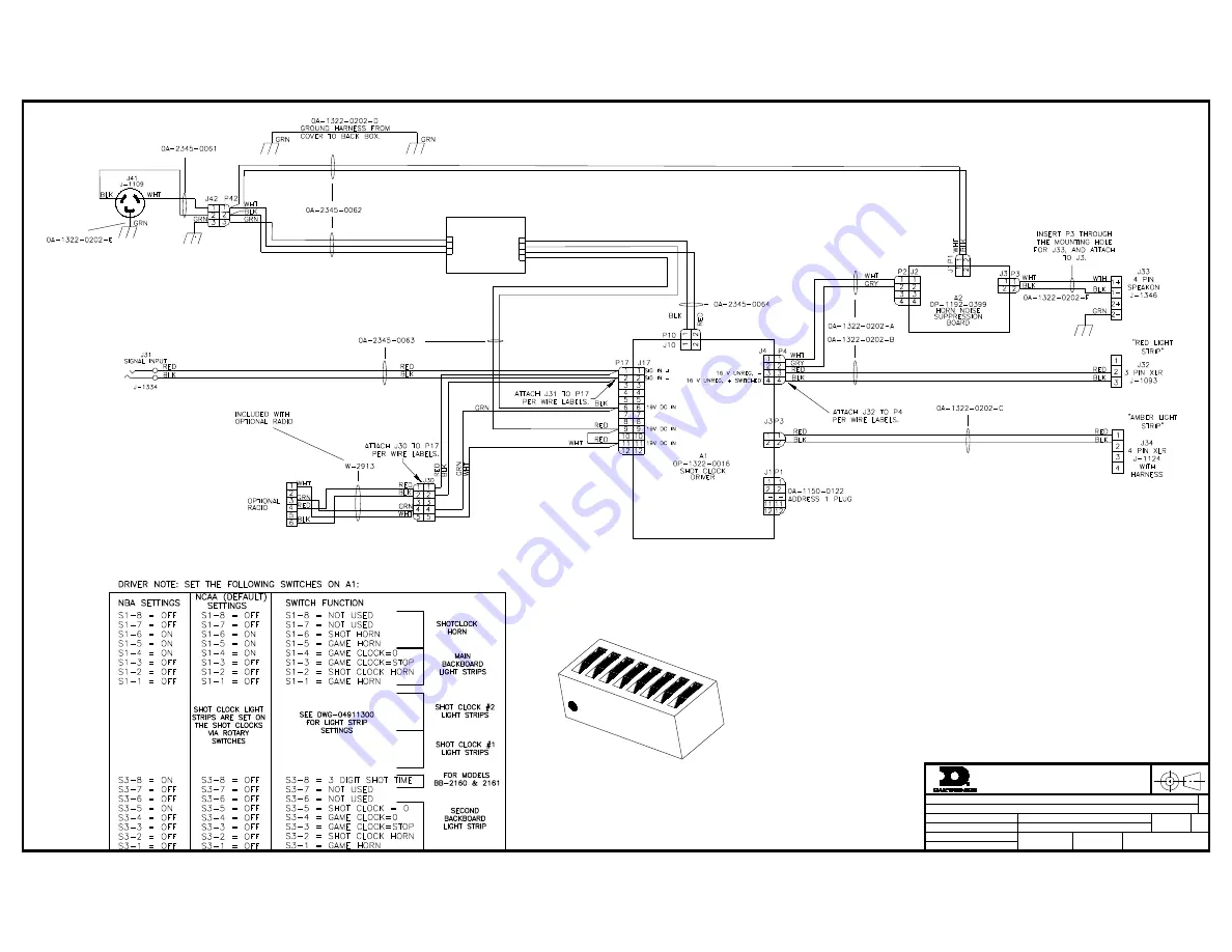 Daktronics P2345 Display Manual Download Page 24