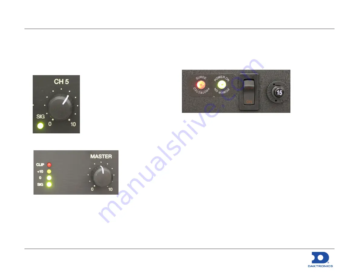 Daktronics SPORTSOUND SSR-100 GEN II Quick Start Manual Download Page 3