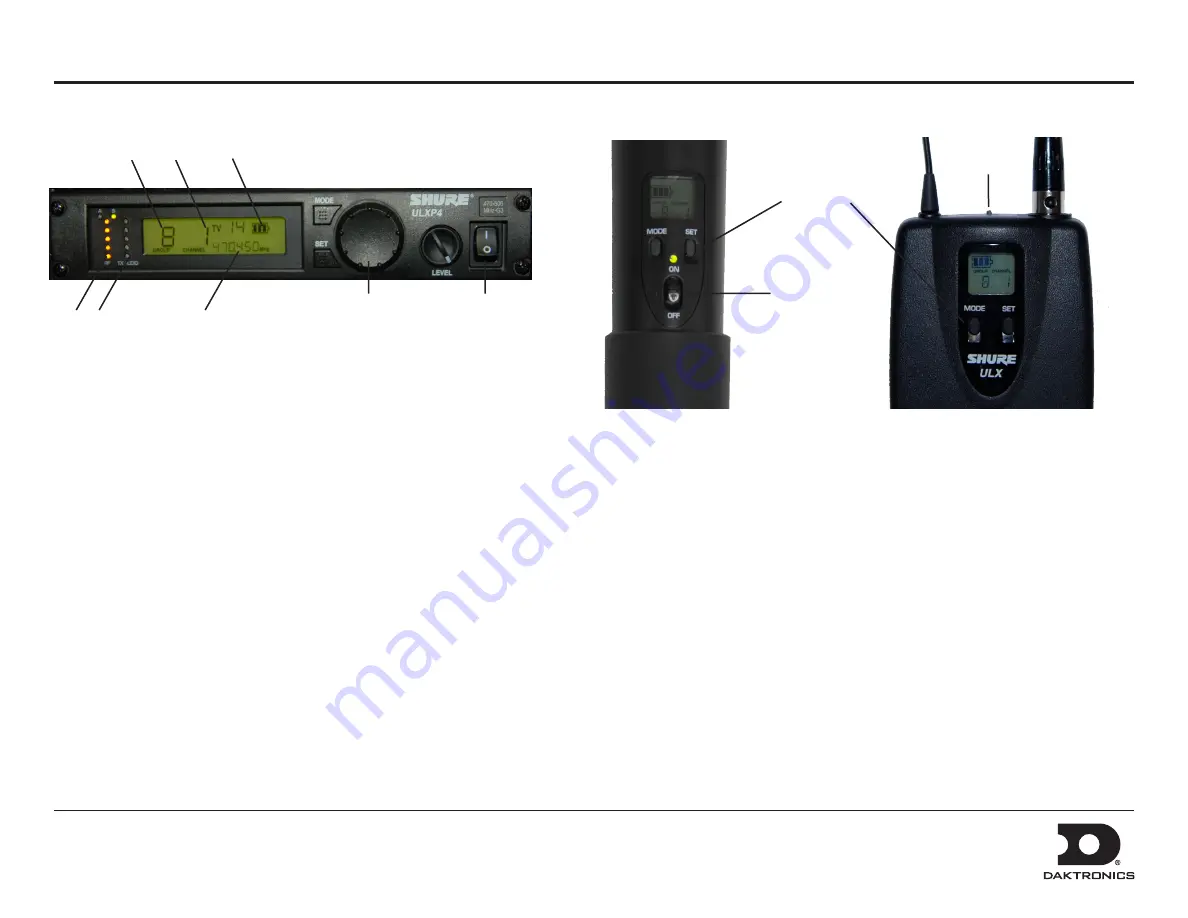 Daktronics Sportsound SSR-300 Скачать руководство пользователя страница 4