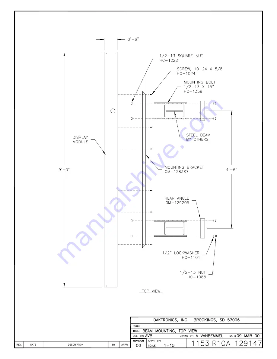 Daktronics TN-2007 Скачать руководство пользователя страница 34