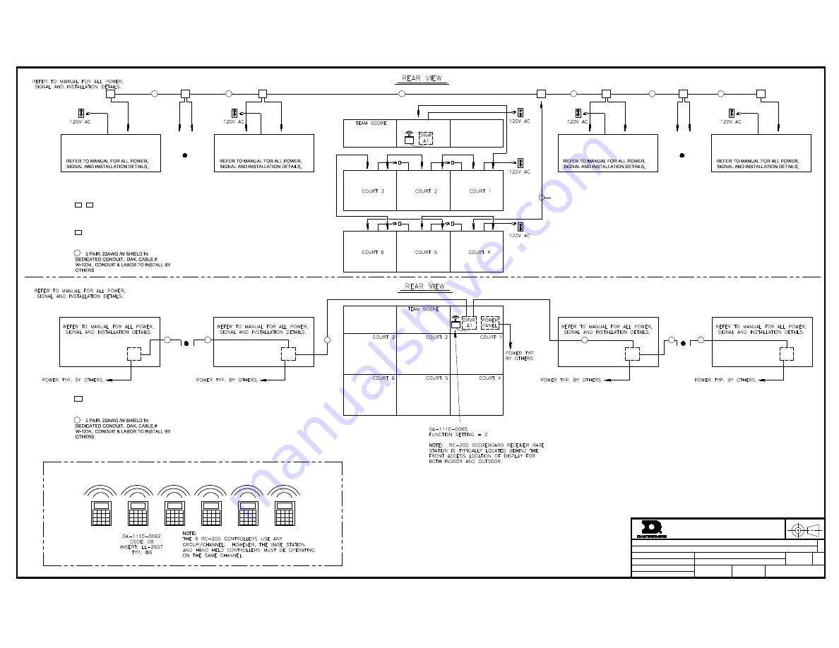 Daktronics Tuff Sport TN-2501 Installation Manual Download Page 35