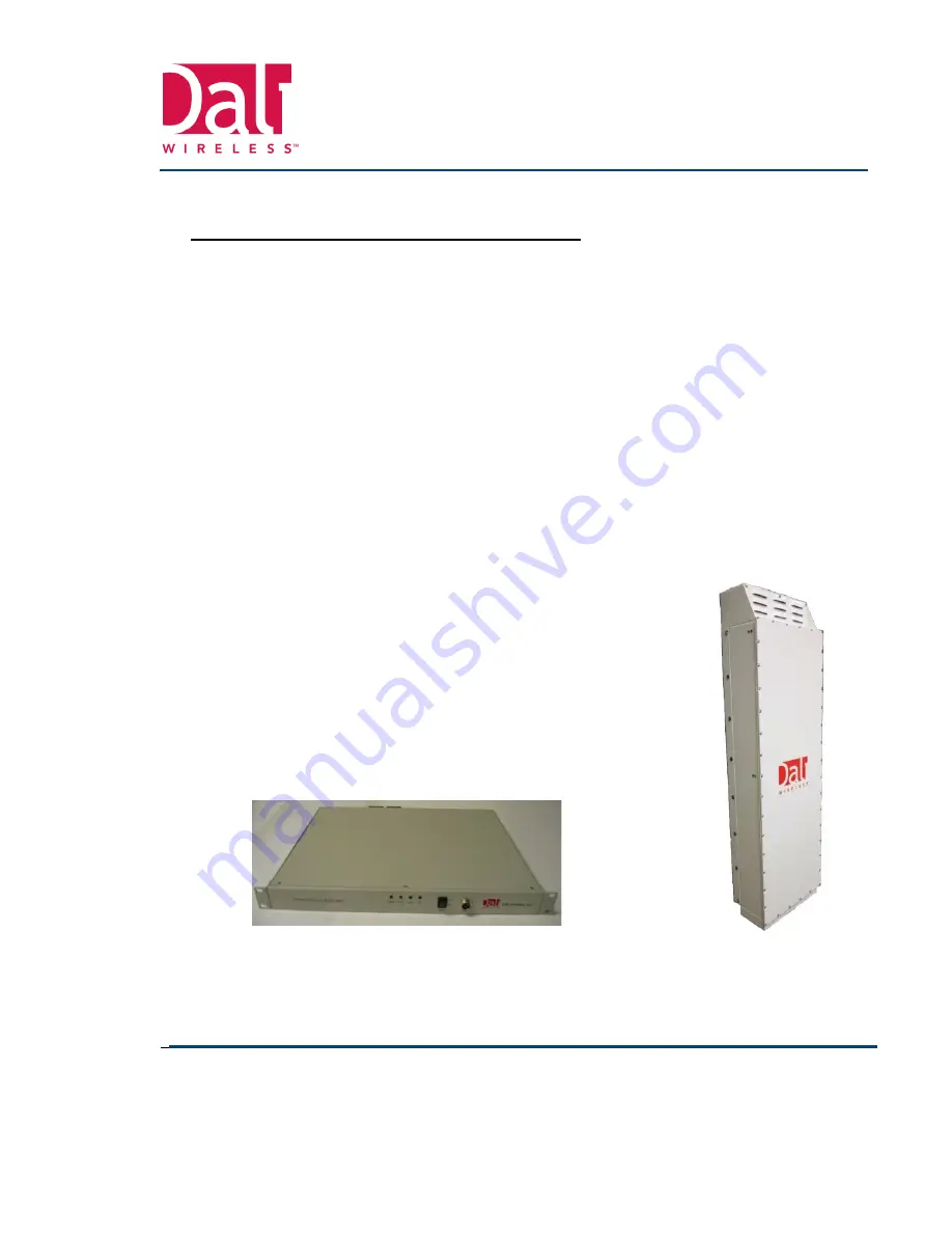 Dali Wireless DW-010-7373-08 Installation And Operation Manual Download Page 8