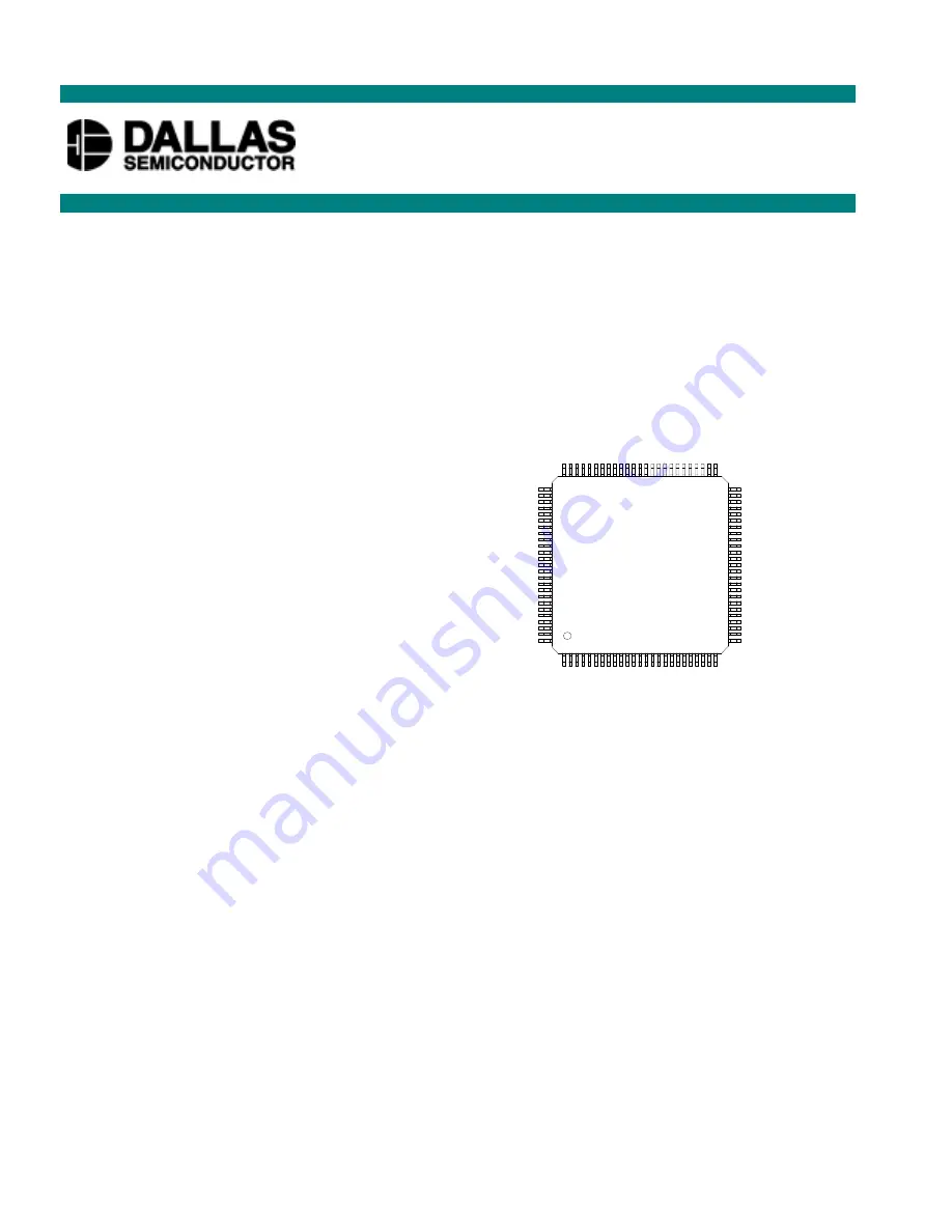 Dallas Semiconductor DS21354L Manual Download Page 1