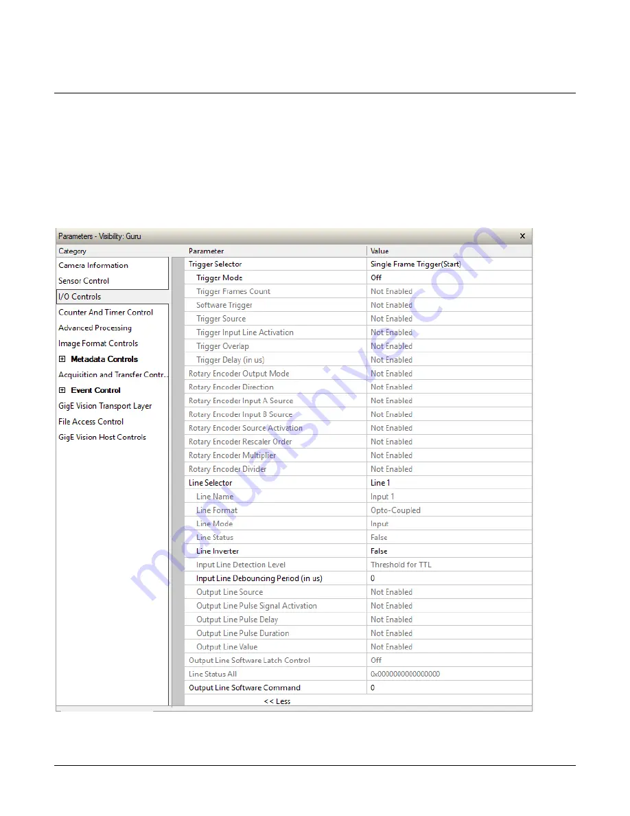 Dalsa Linea SWIR GigE Series User Manual Download Page 38