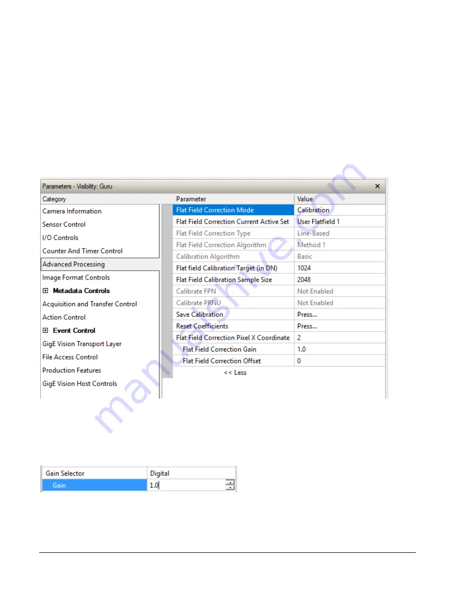 Dalsa Linea SWIR GigE Series User Manual Download Page 62