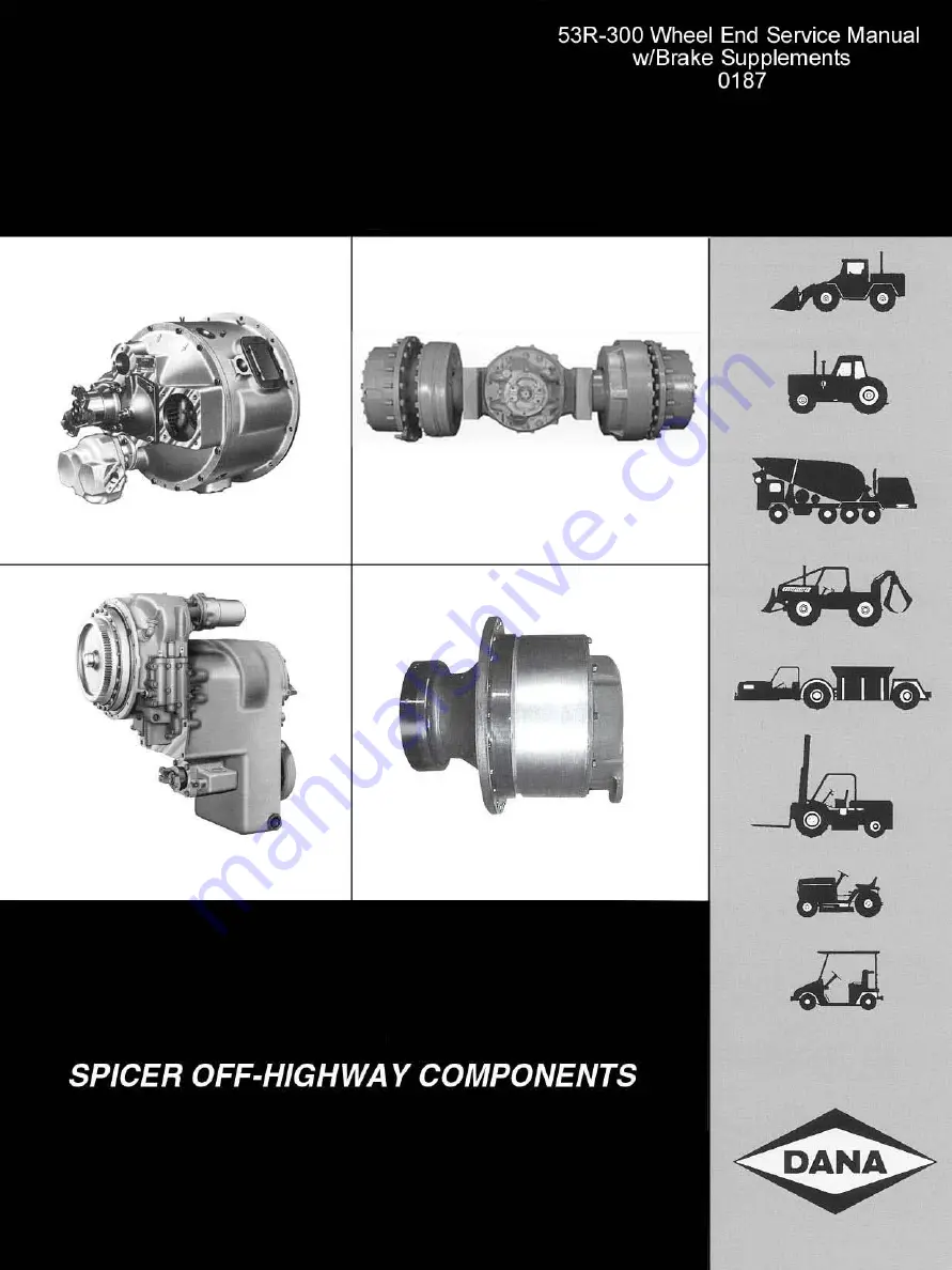 DANA 53R-300 Скачать руководство пользователя страница 1