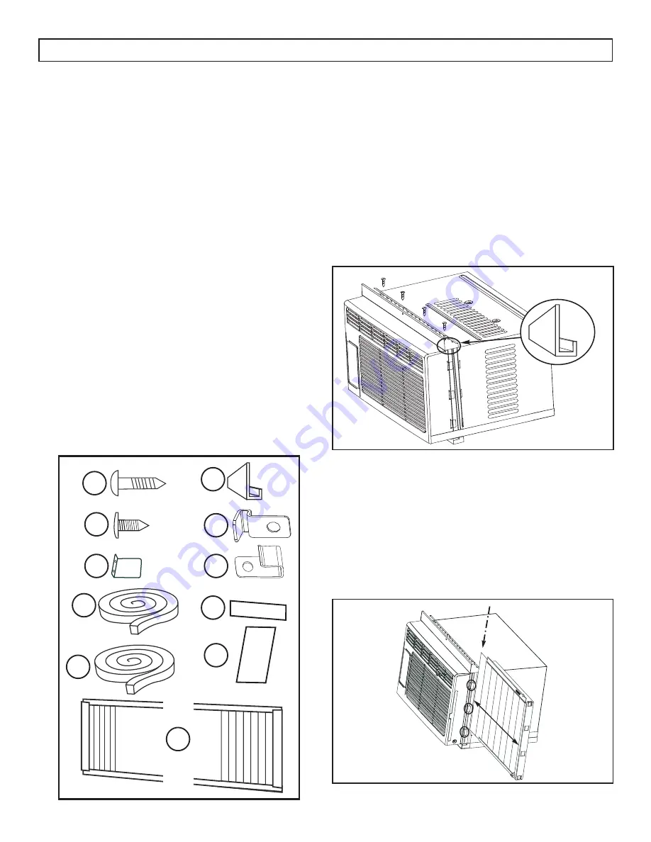 Danby DAC060EB4WDB Owner'S Manual Download Page 9