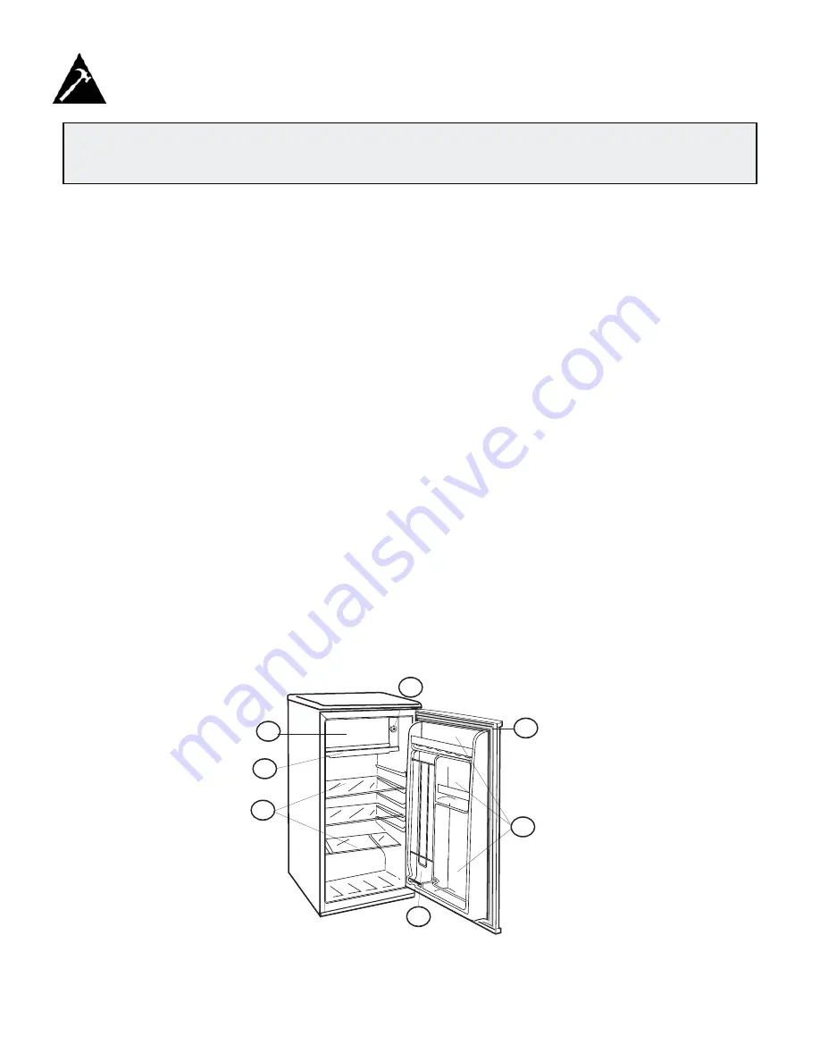 Danby DCR032A2WBUD1 Скачать руководство пользователя страница 7