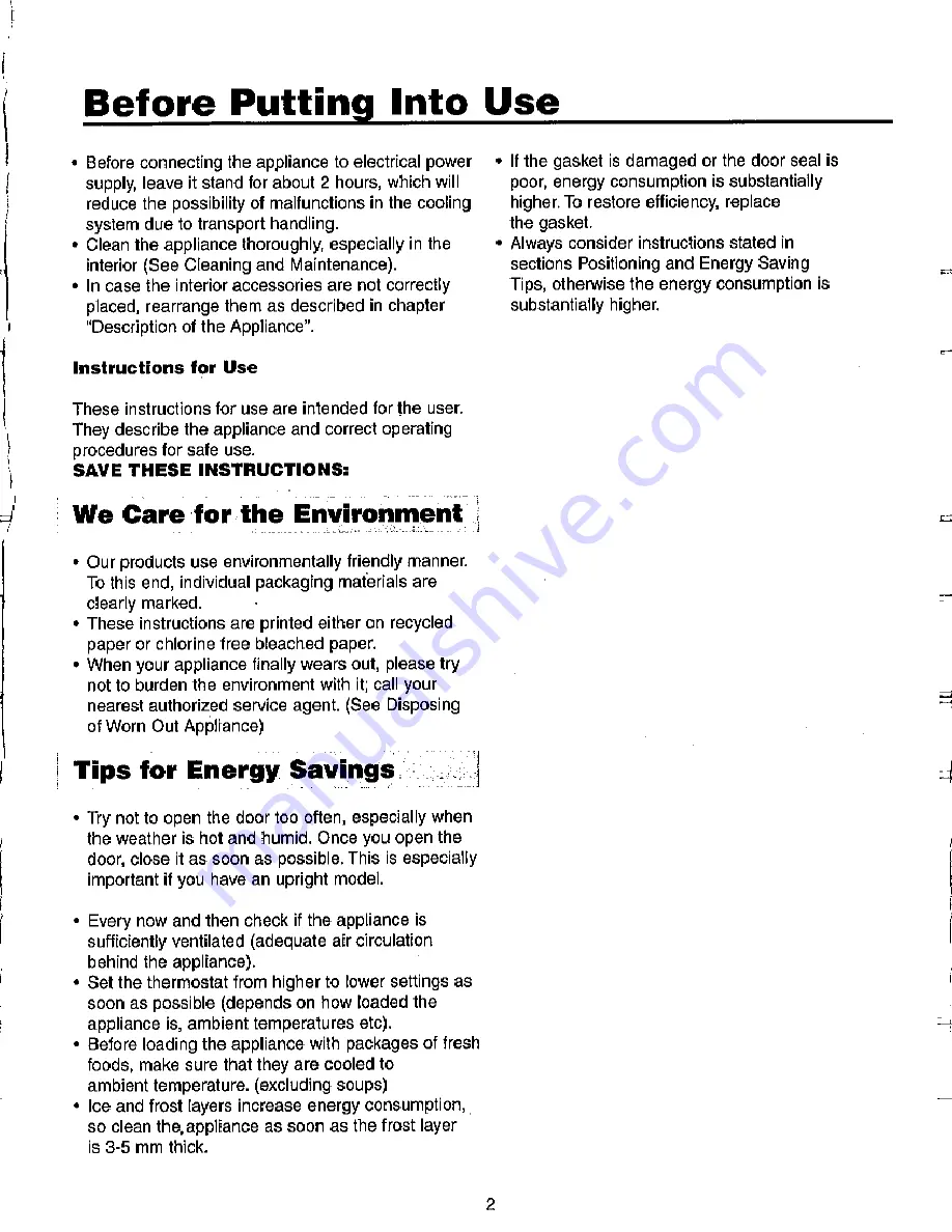 Danby DESIGNER DAR440BL Owner'S Manual Download Page 3