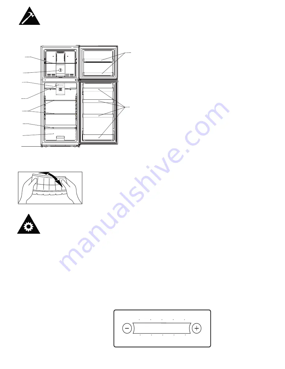 Danby DFF100A2BSLDB Owner'S Use And Care Manual Download Page 16