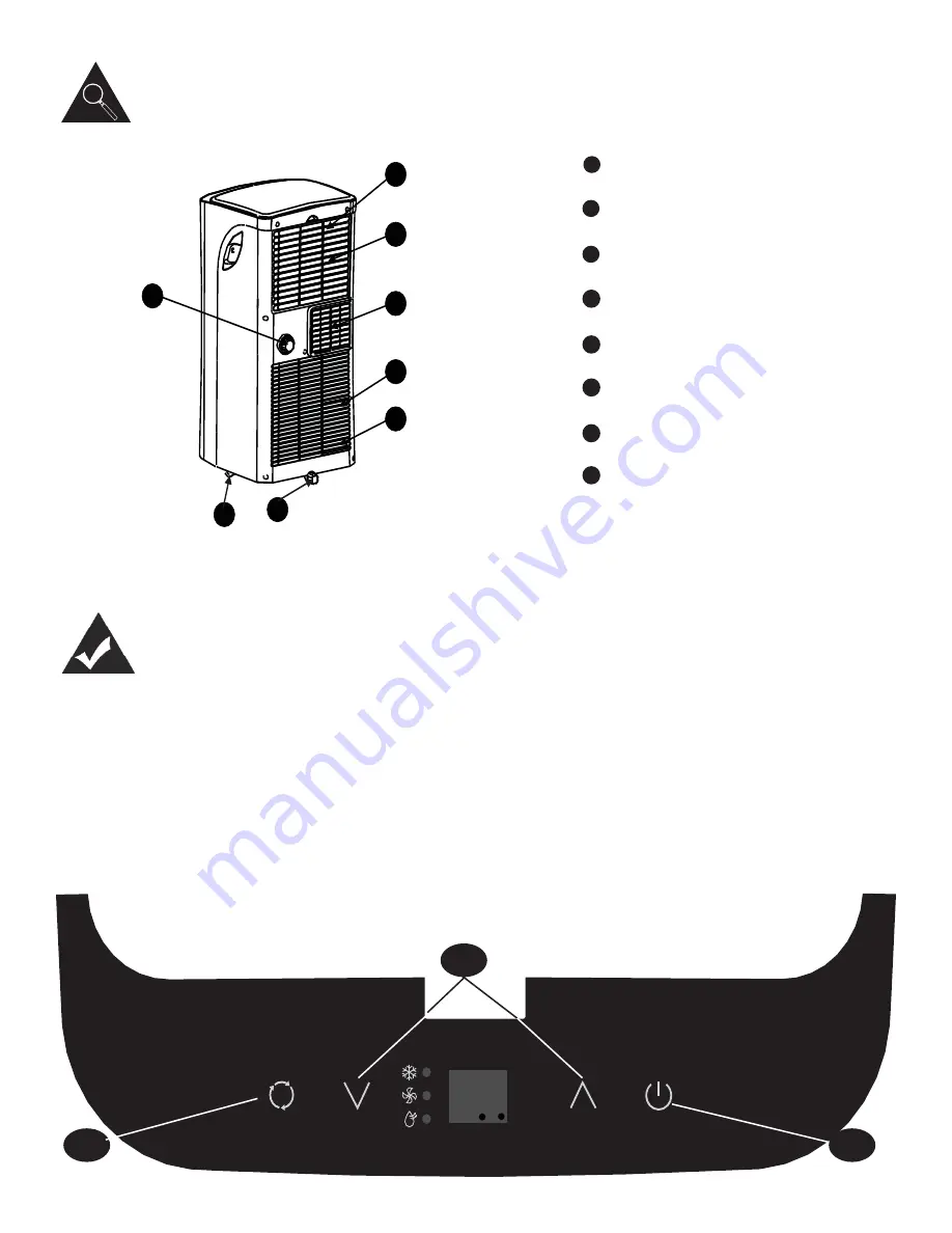 Danby DPA060CB4WDB Owner'S Use And Care Manual Download Page 9