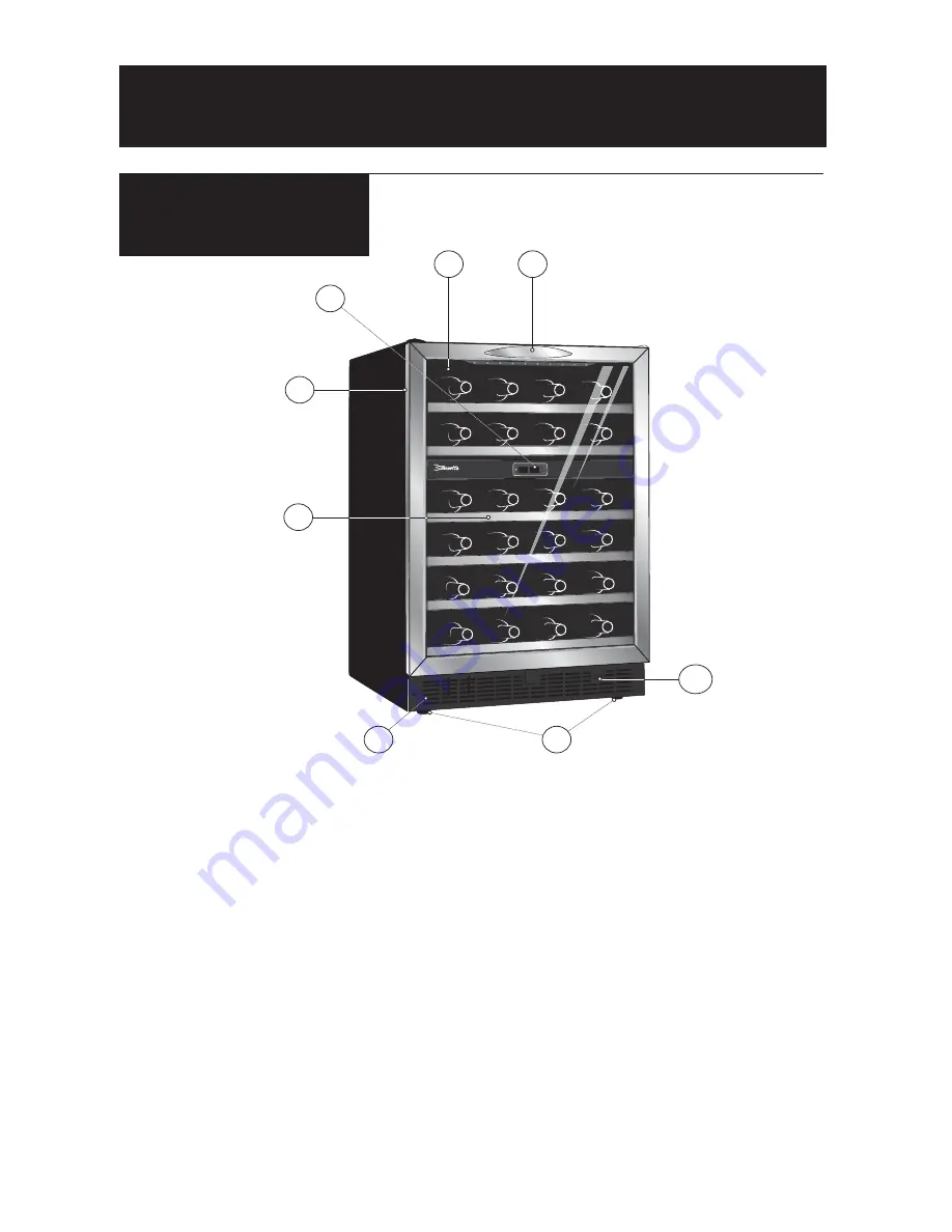 Danby DWC518BLS Скачать руководство пользователя страница 6