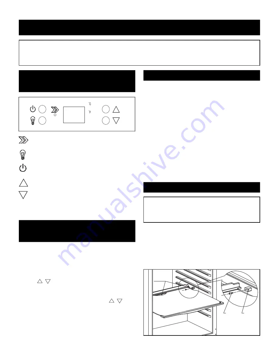 Danby Silhouette Select DAR154BLSST Owner'S Use And Care Manual Download Page 14