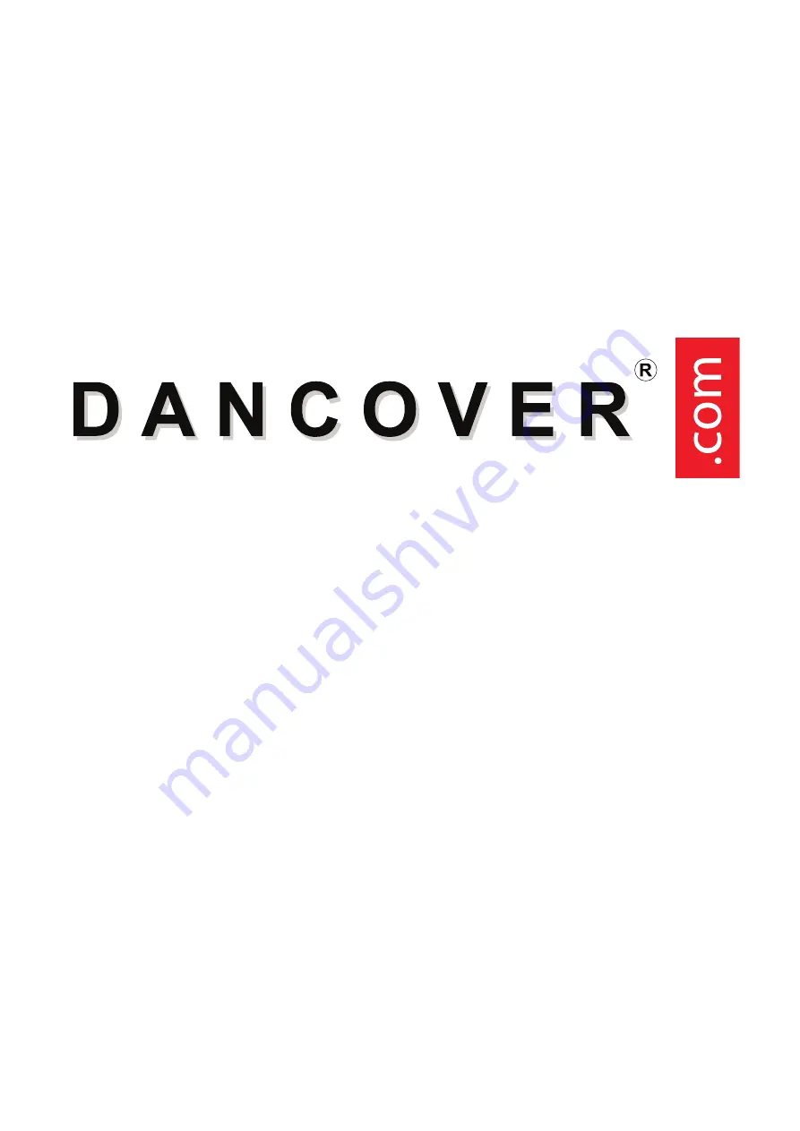 Dancover Arched PE Manual Download Page 1