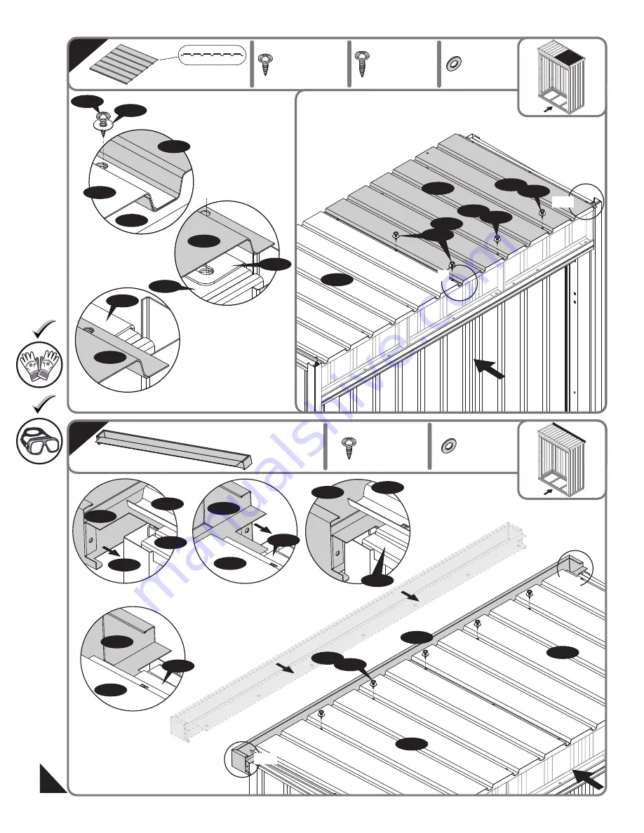 Dancover Garden Locker Shed Manual Download Page 28