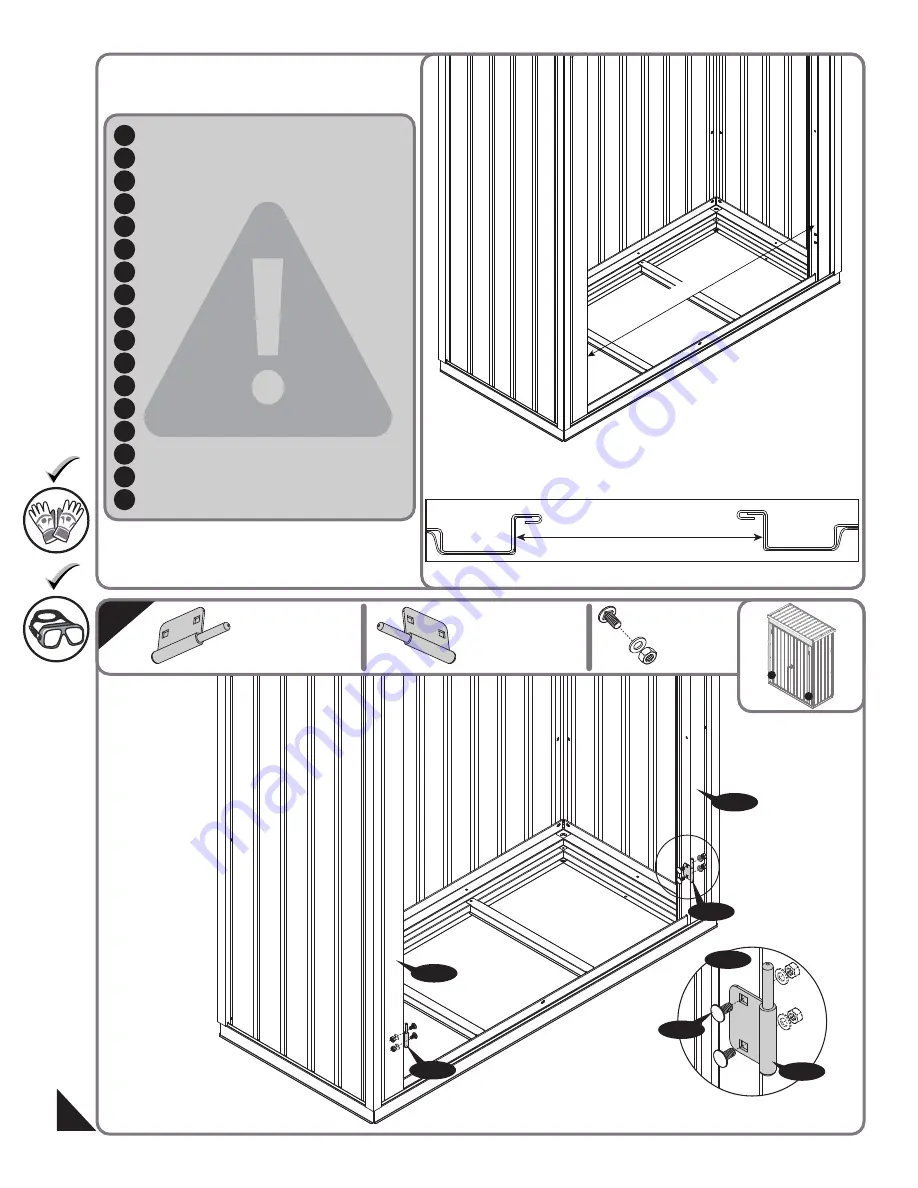 Dancover Garden Locker Shed Скачать руководство пользователя страница 33