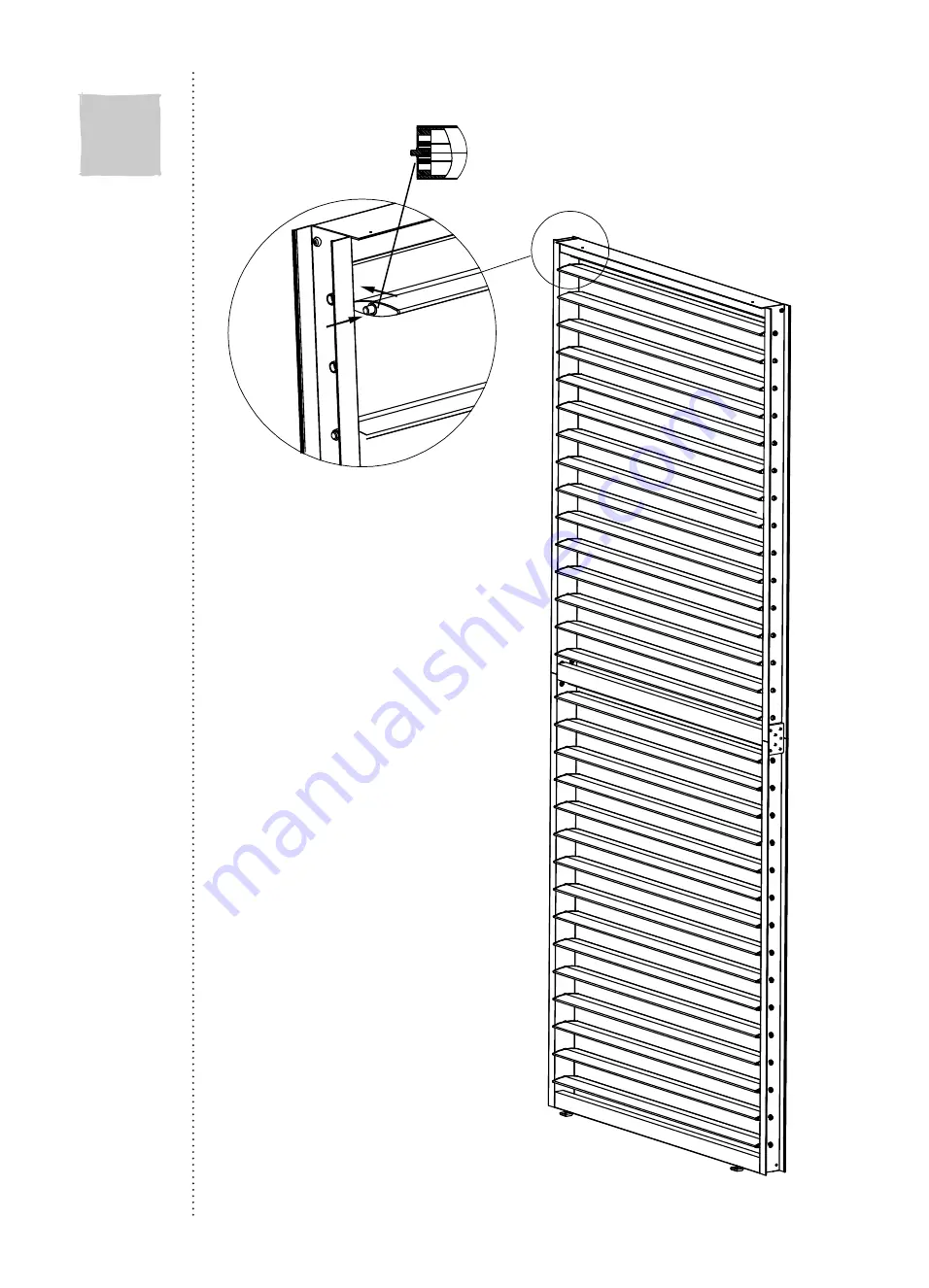 Dancover Louver Wall Скачать руководство пользователя страница 8