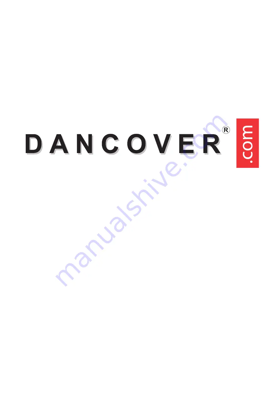 Dancover PRO XL Manual Download Page 1